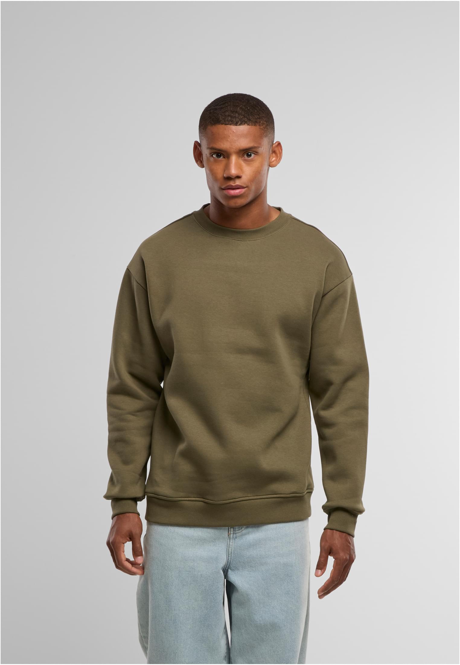 Sweat Crewneck olive | olive