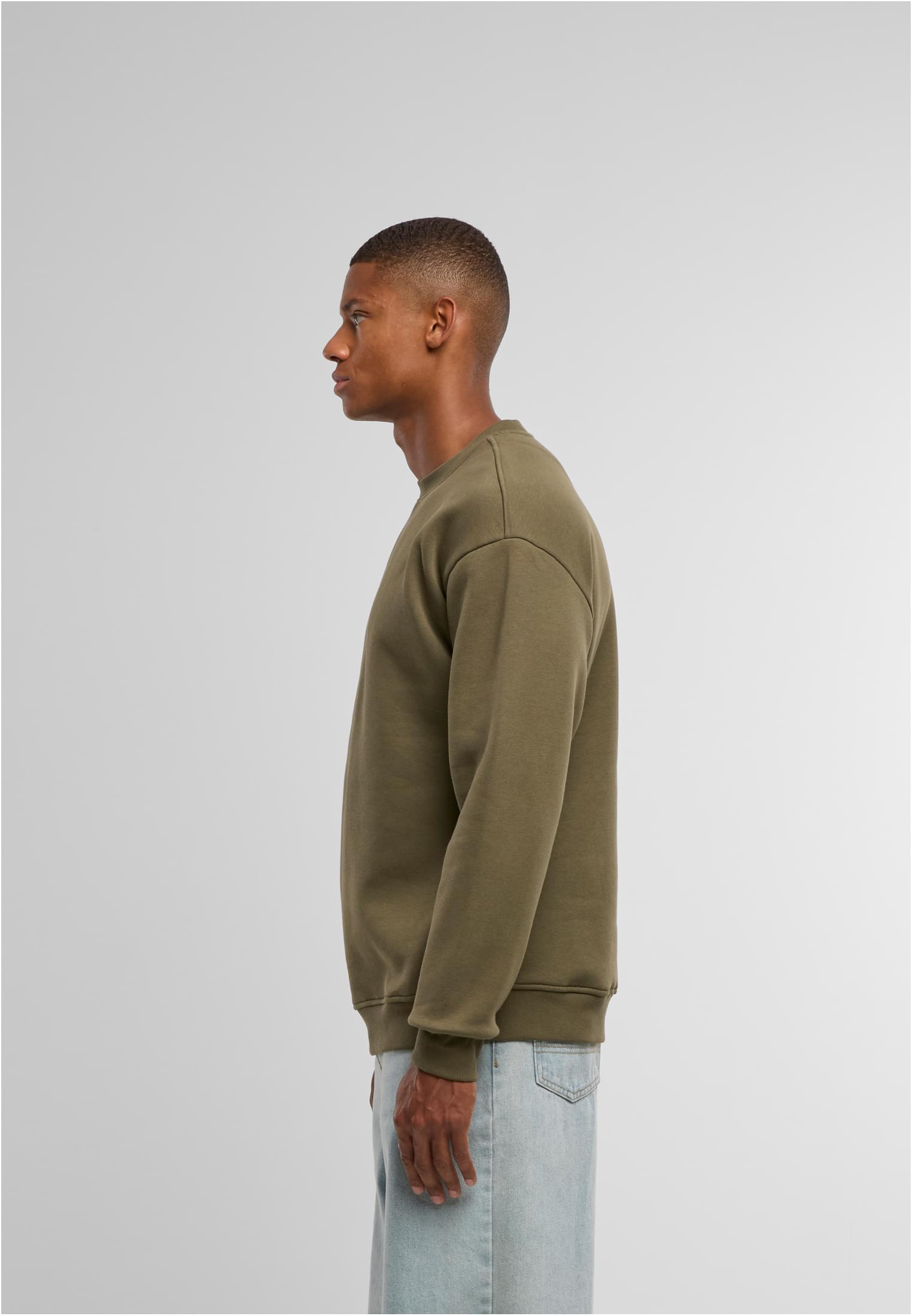 Sweat Crewneck olive | olive