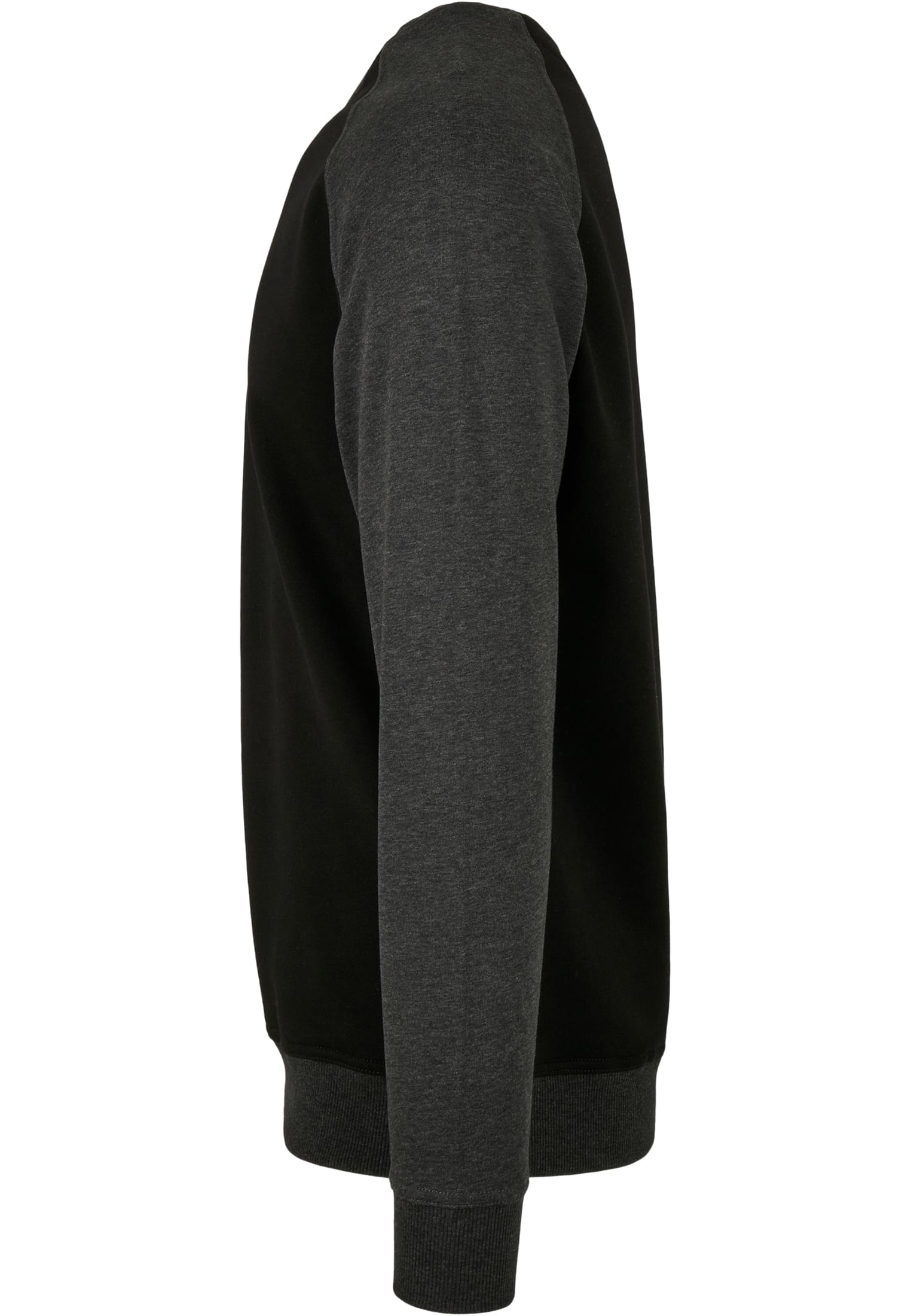 Raglan Crewneck blk/cha | blk/cha