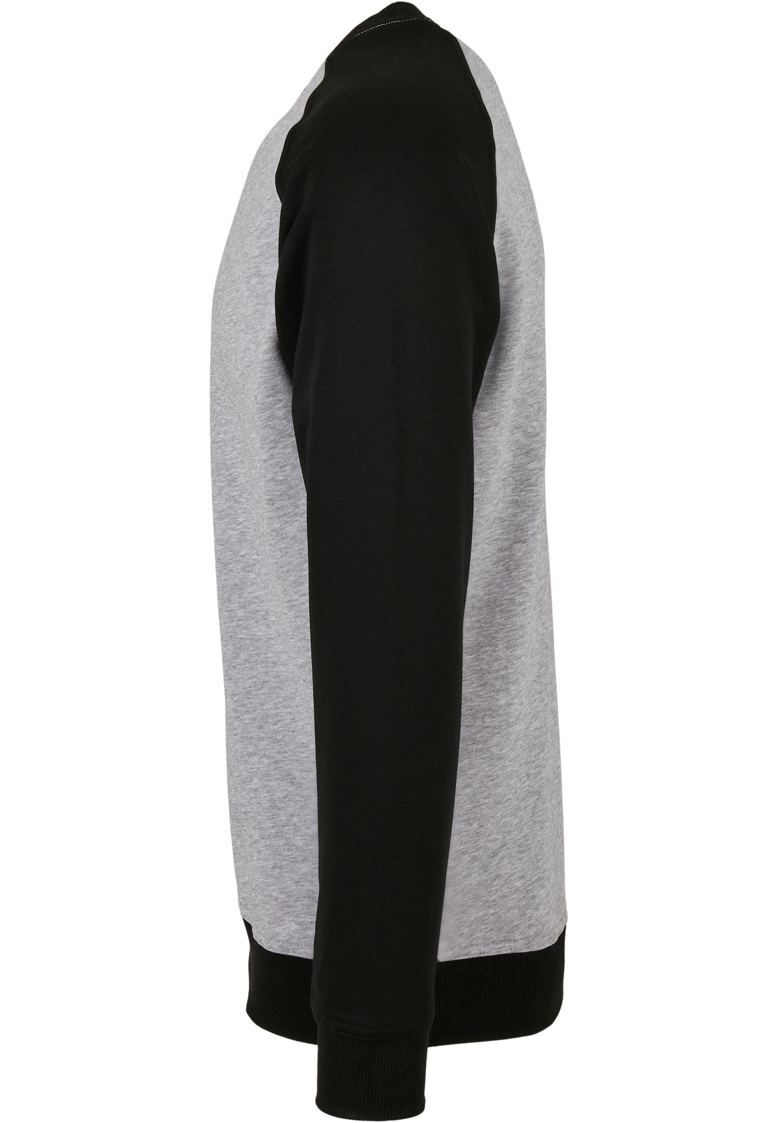 Raglan Crewneck h.grey/blk | h.grey/blk