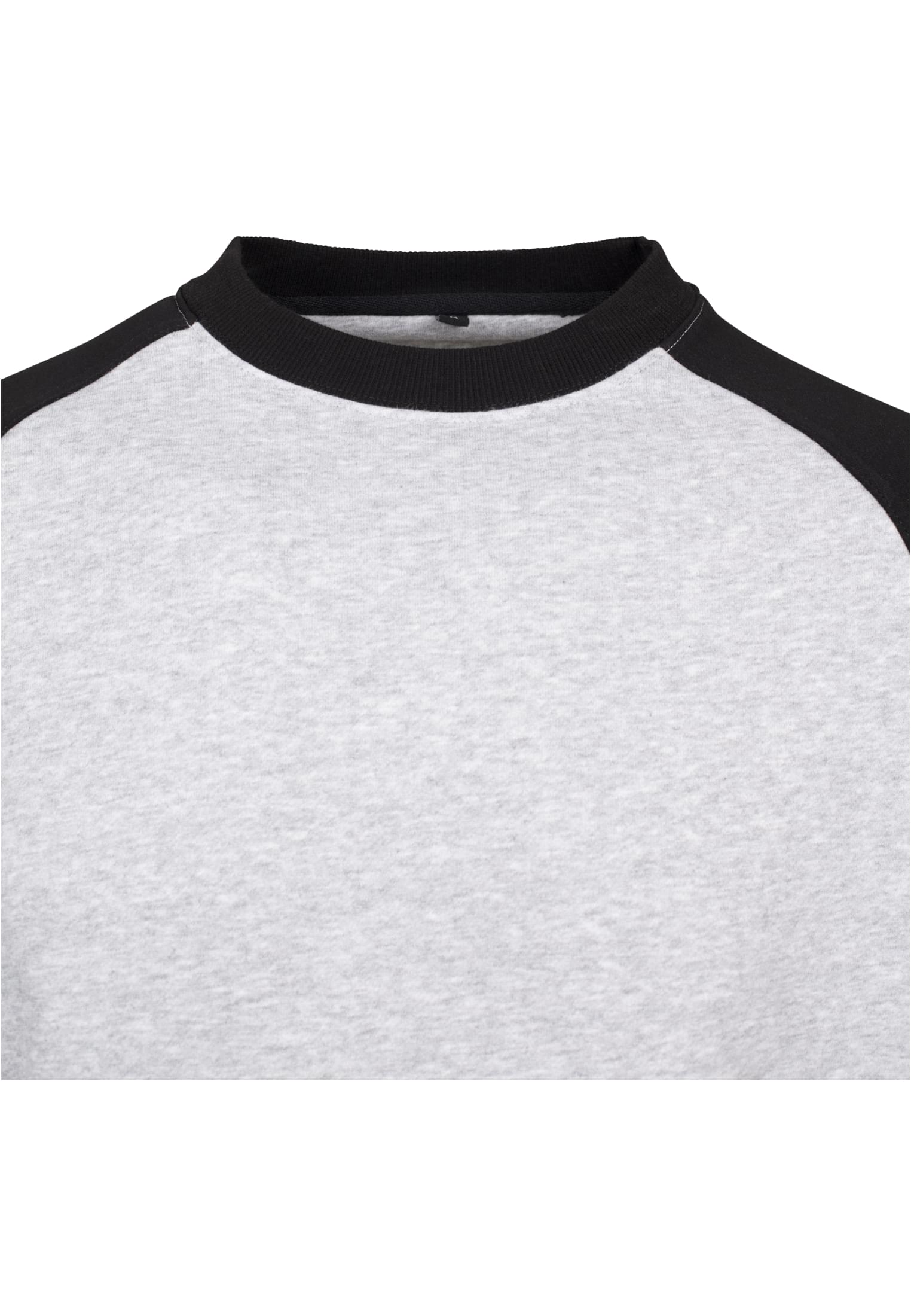 Raglan Crewneck h.grey/blk | h.grey/blk