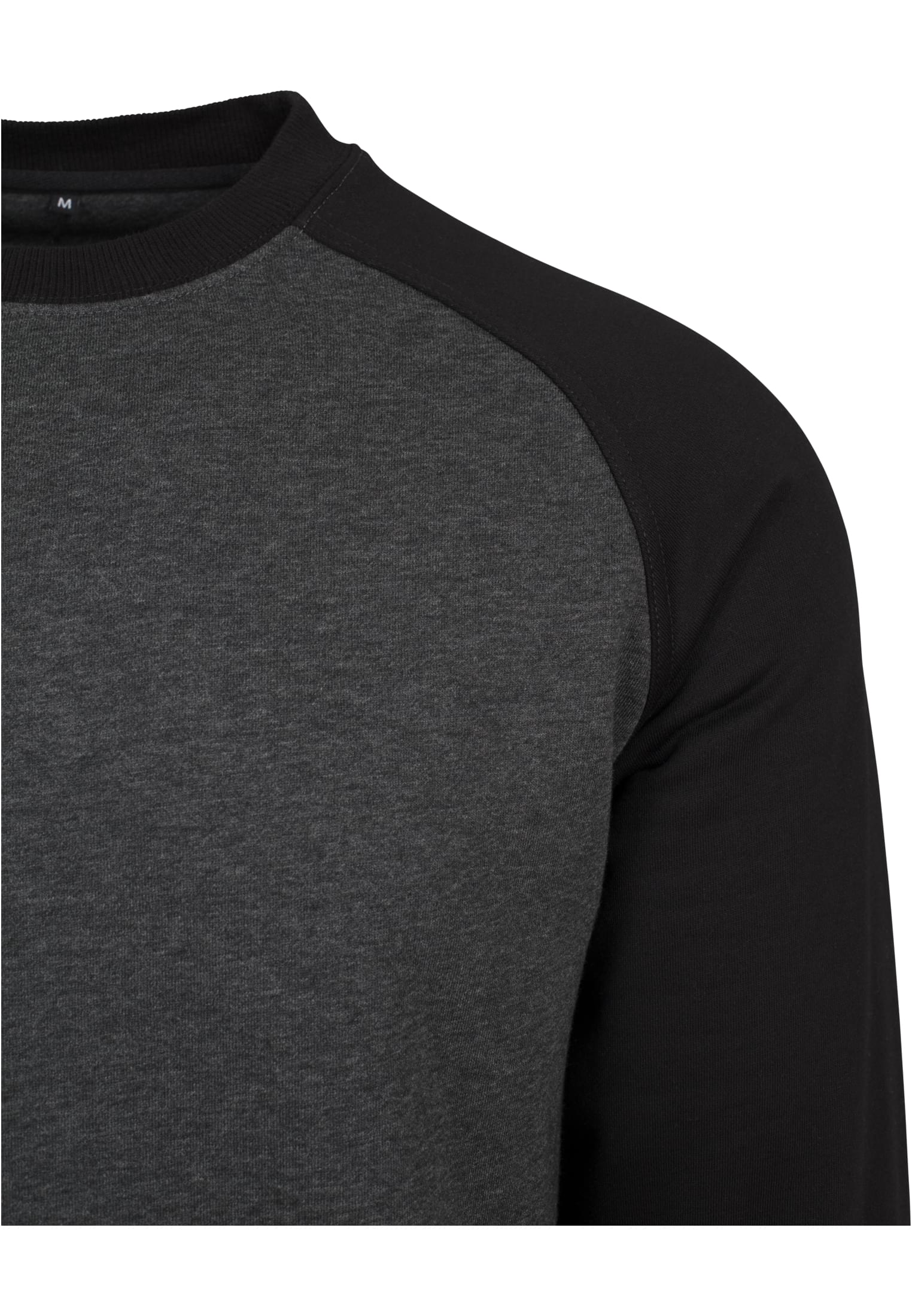 Raglan Crewneck cha/blk | cha/blk