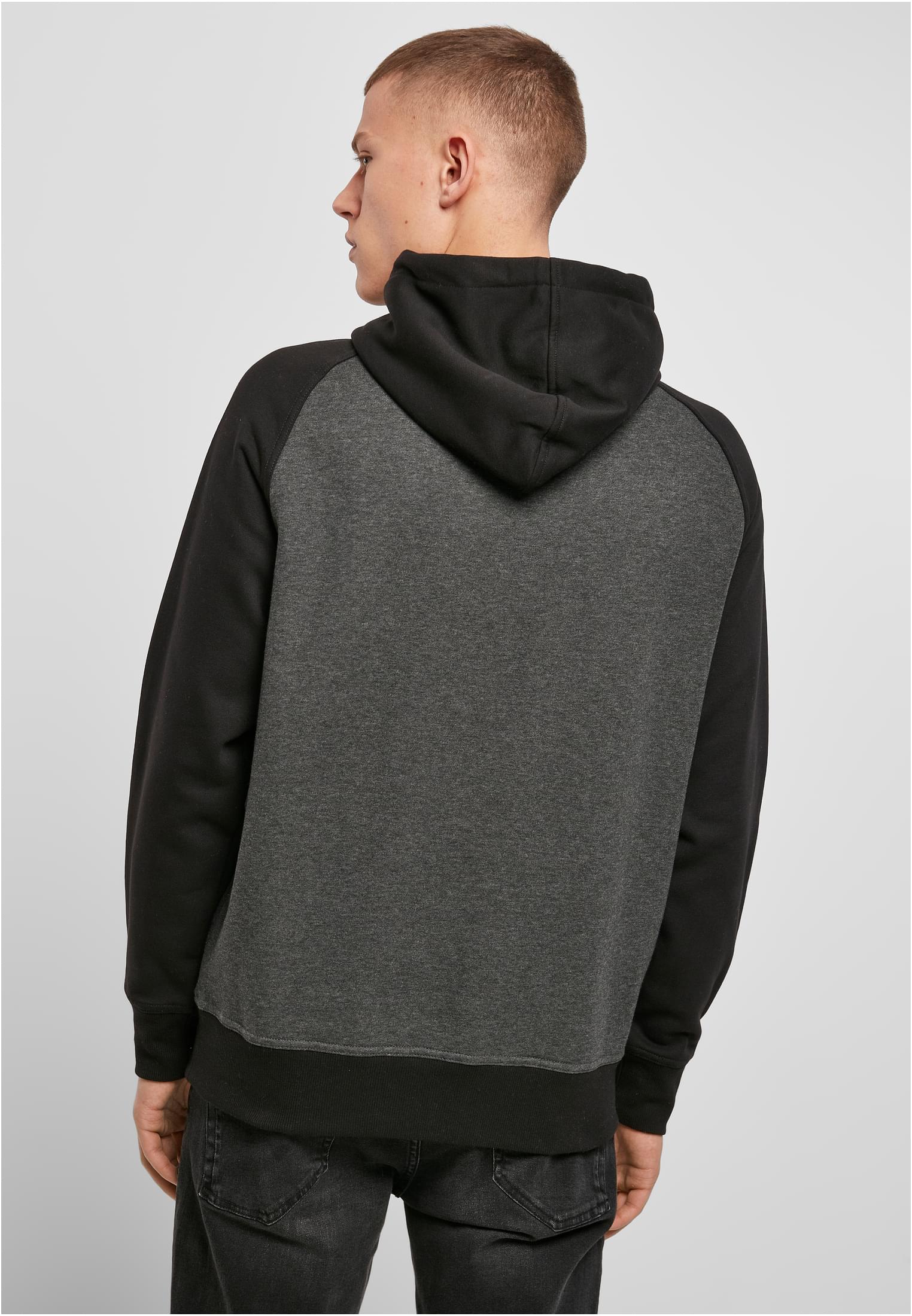 Raglan Hoody cha/blk | cha/blk