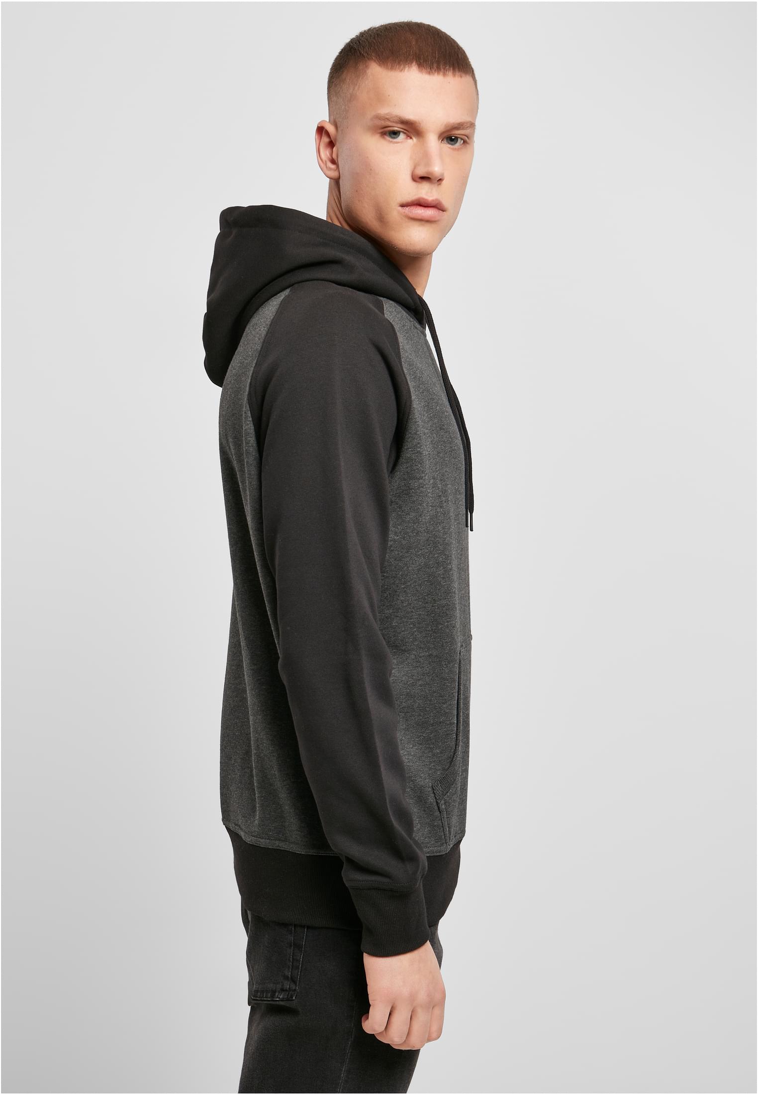 Raglan Hoody cha/blk | cha/blk
