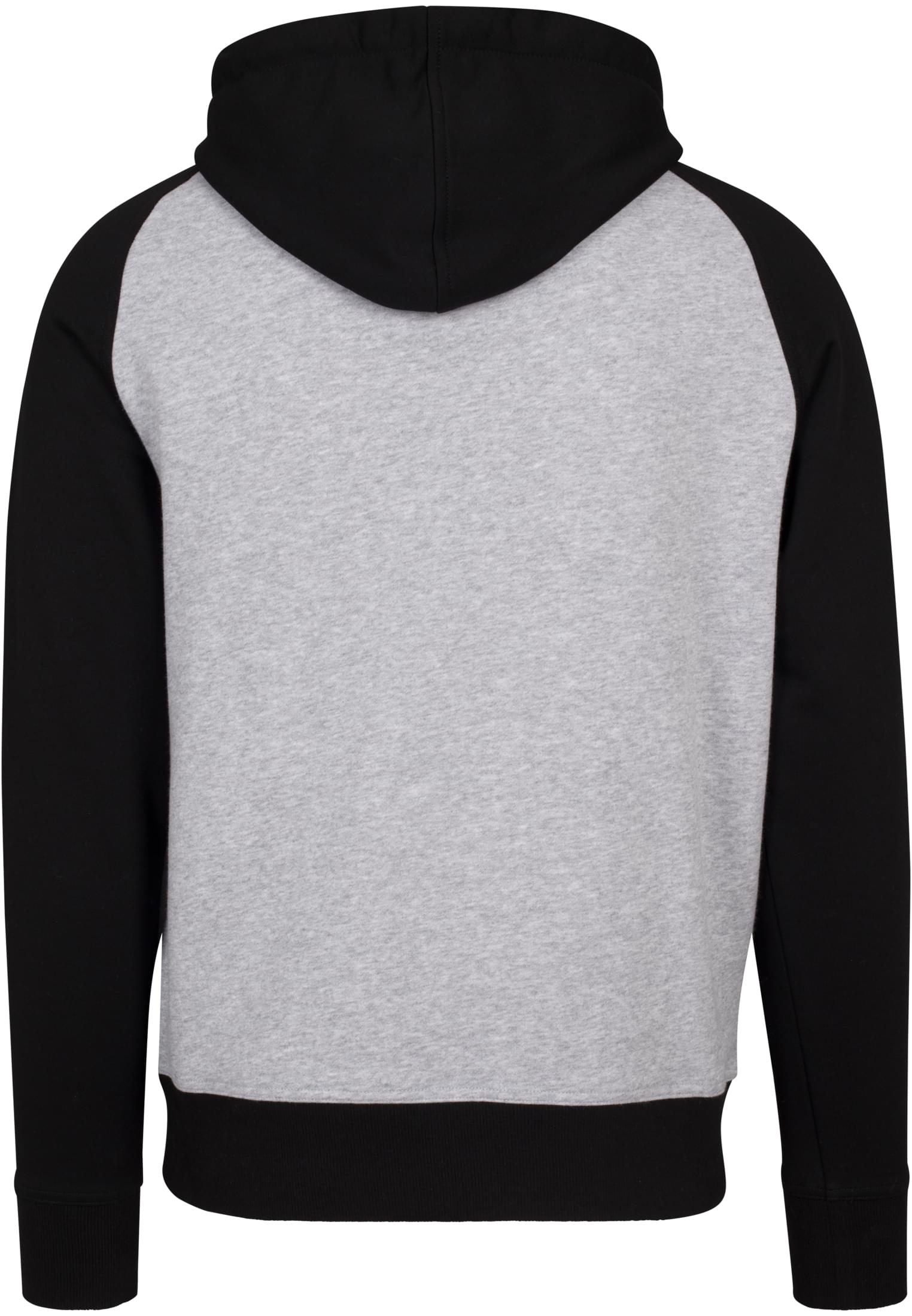 Raglan Hoody h.grey/blk | h.grey/blk