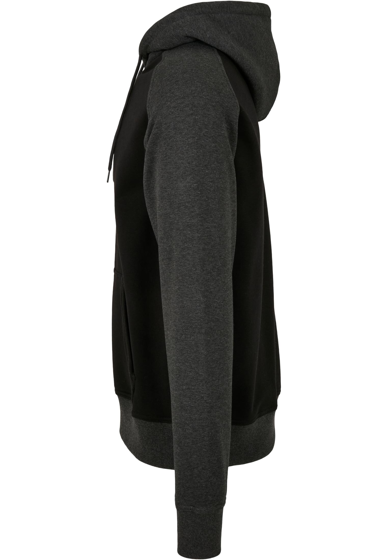 Raglan Hoody blk/cha | blk/cha