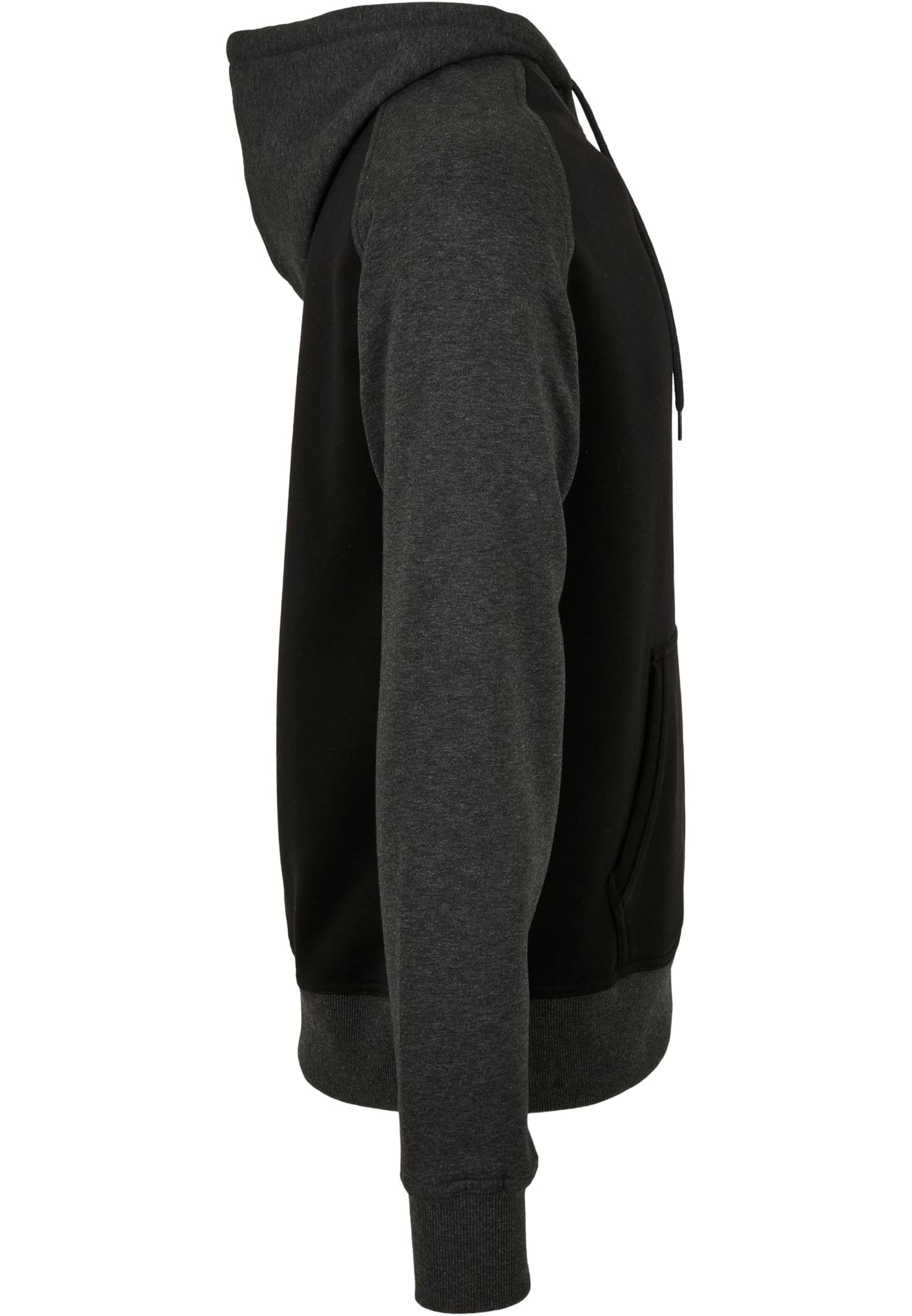 Raglan Hoody blk/cha | blk/cha