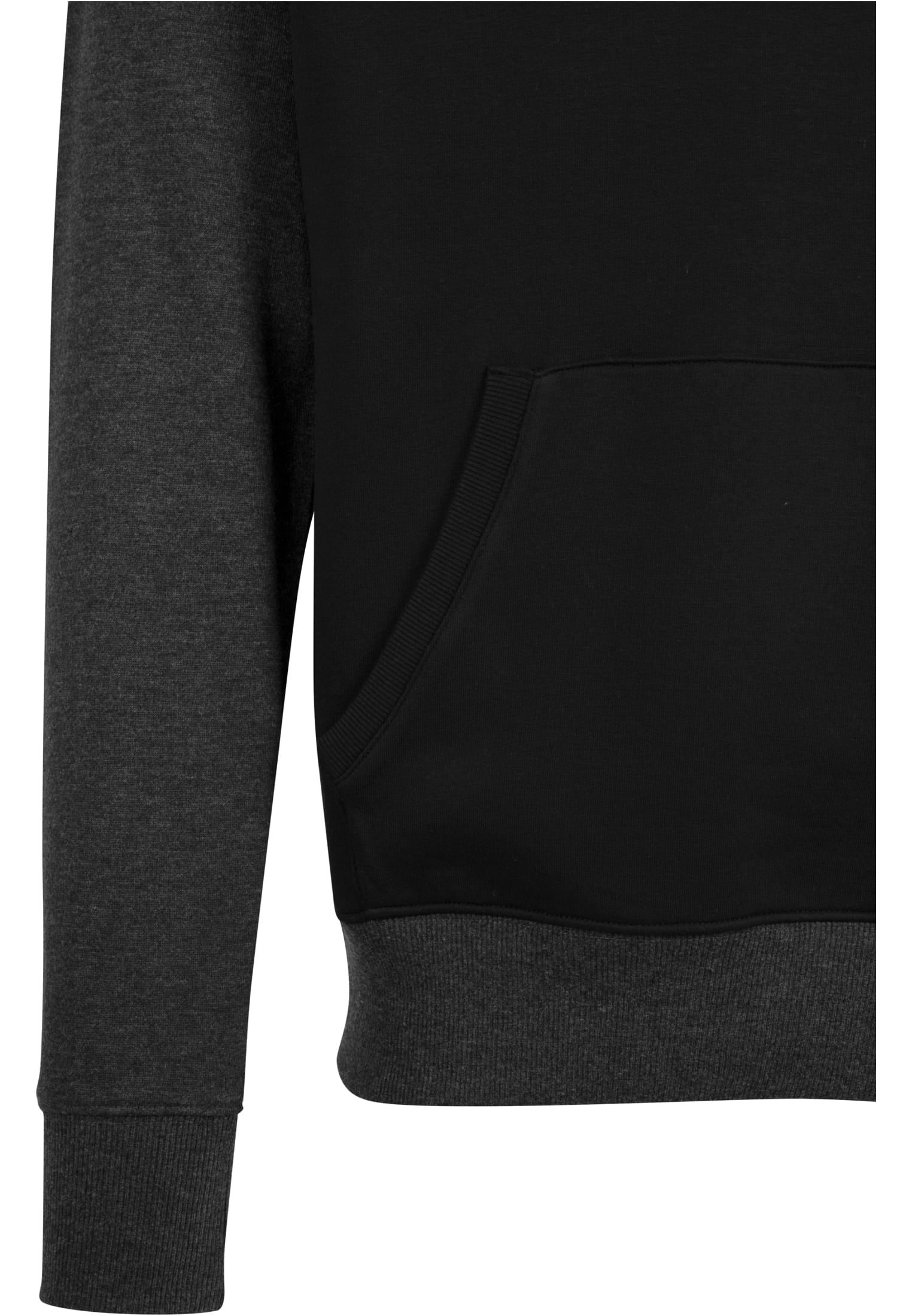 Raglan Hoody blk/cha | blk/cha