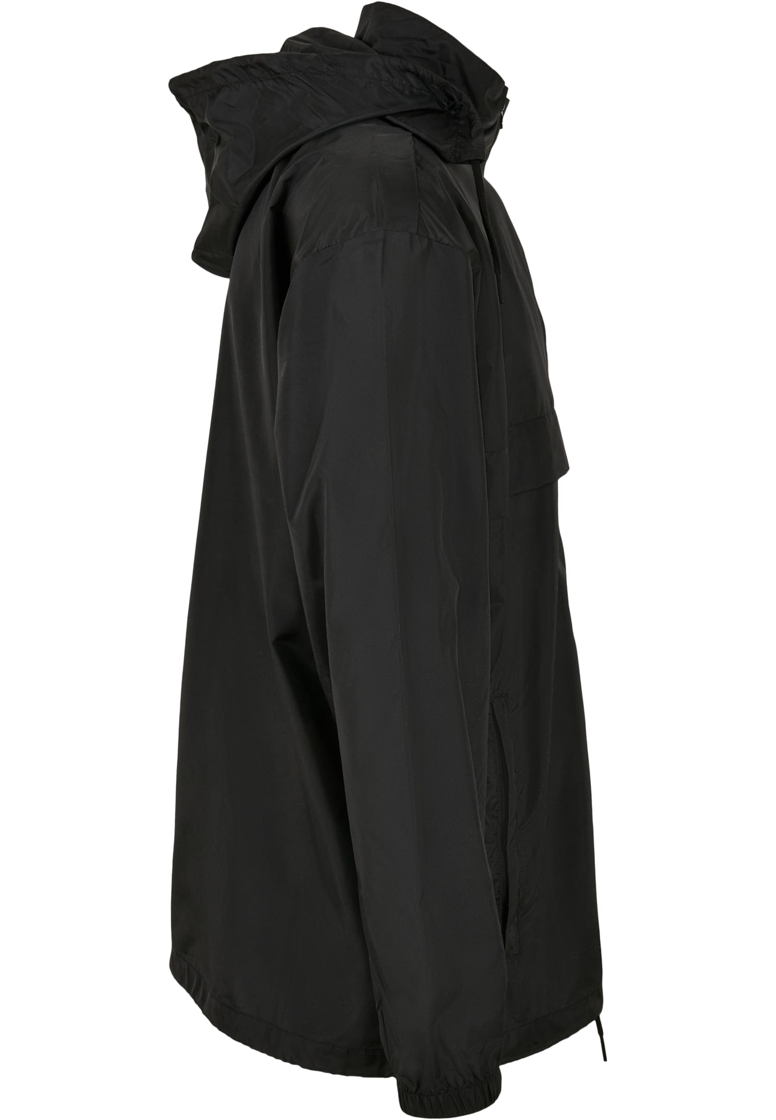 Nylon Windbreaker black | black