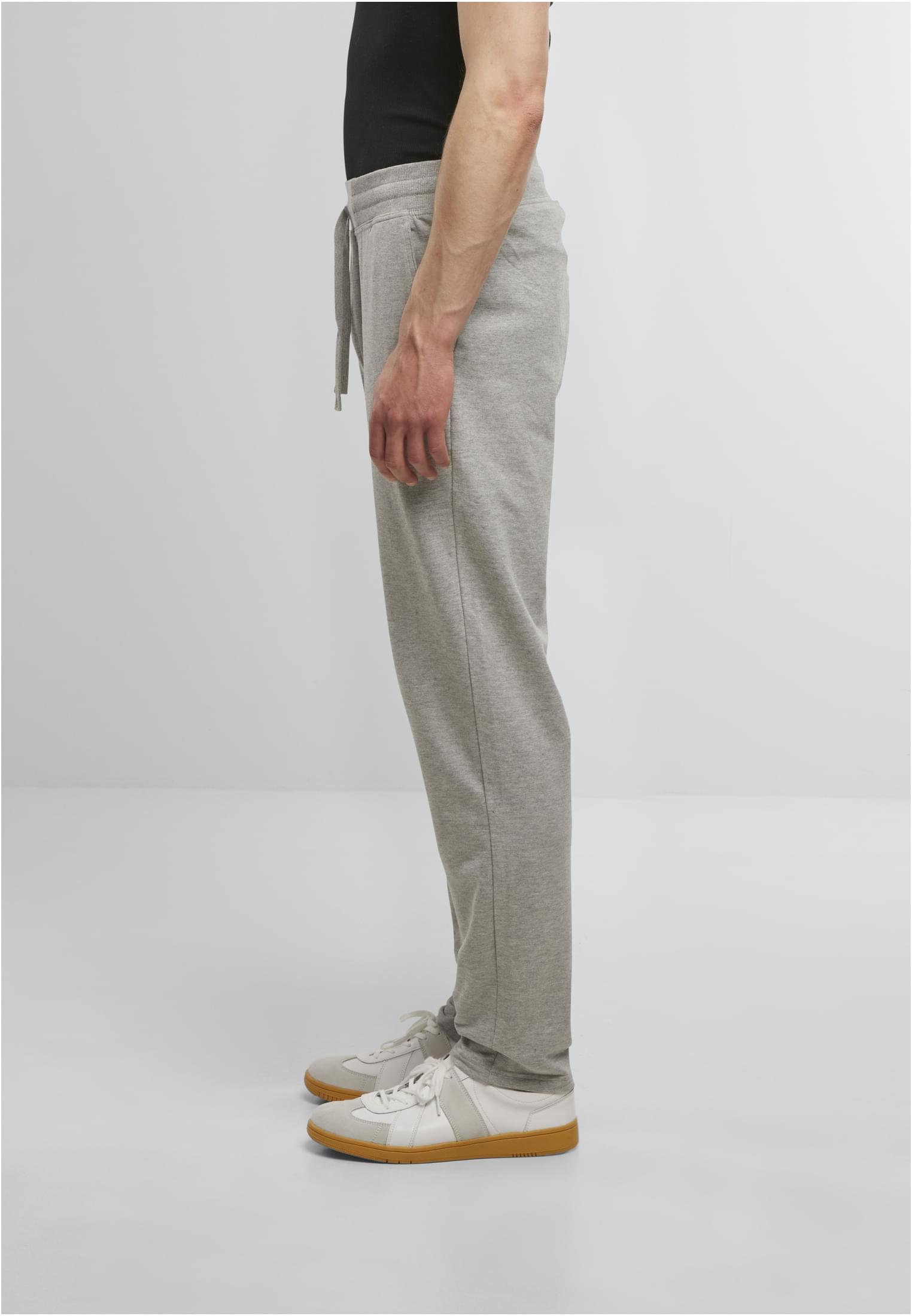 Terry Jogging Long Pants heather grey | heather grey
