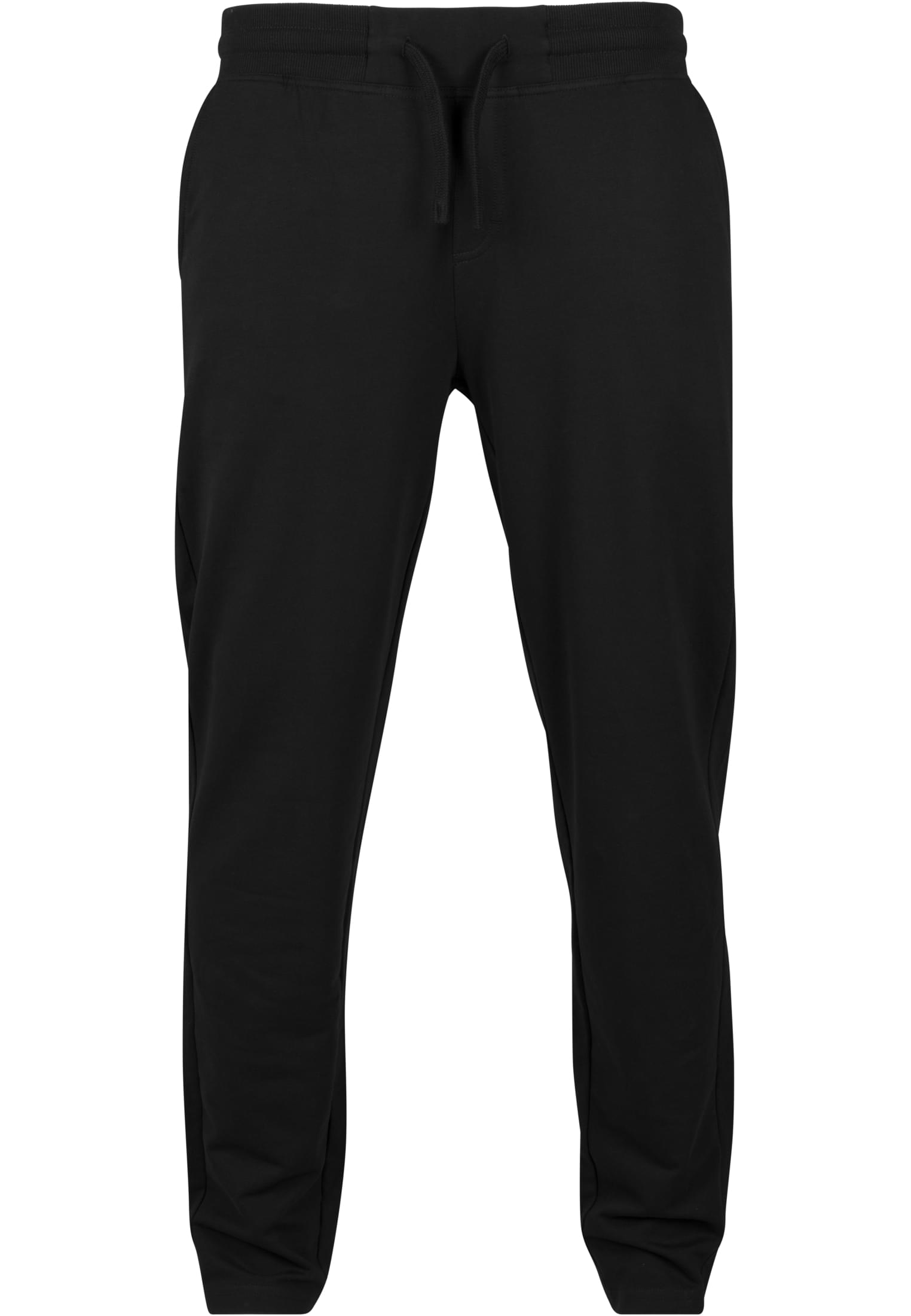 Terry Jogging Long Pants black | black