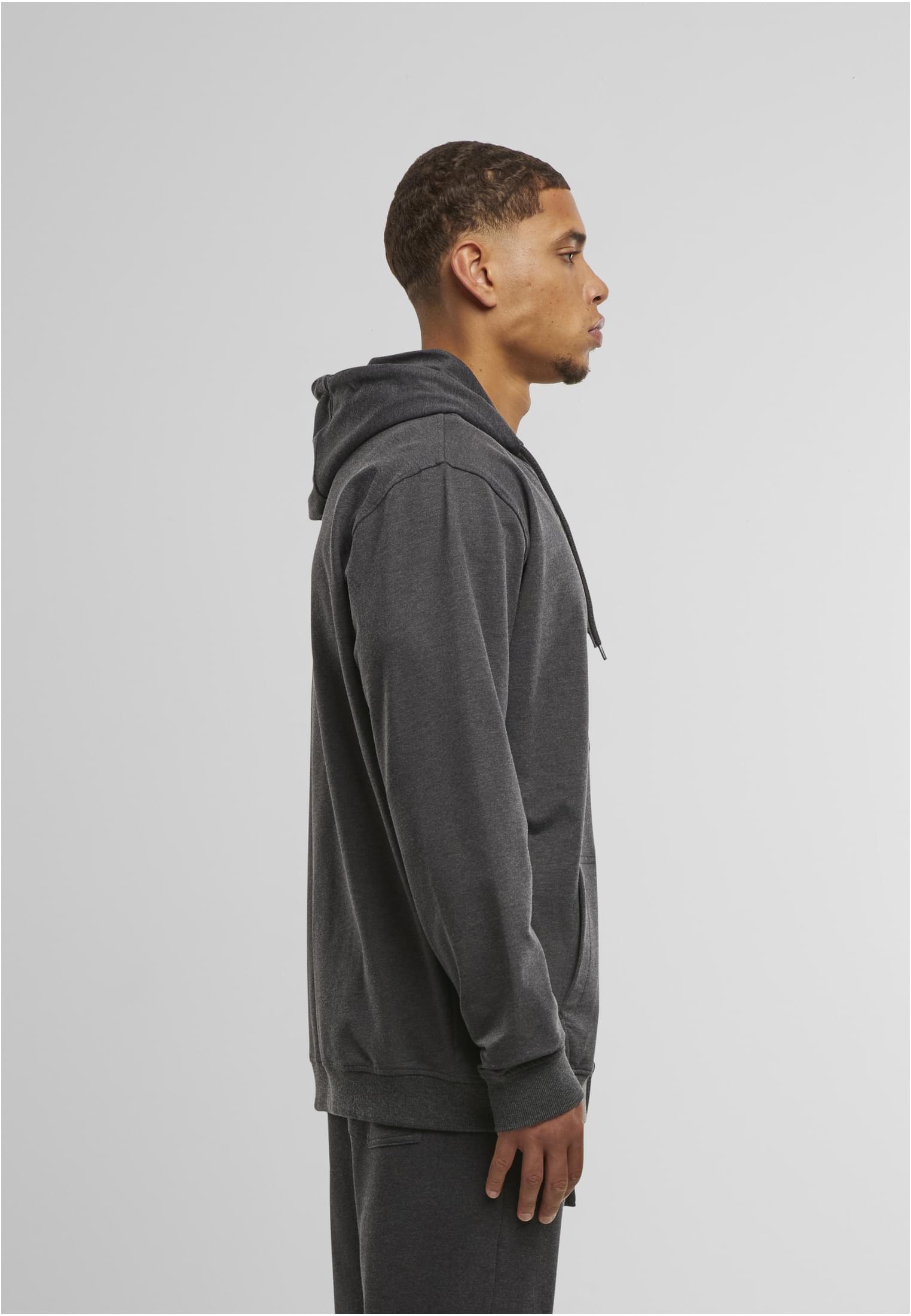 Terry Zip Hoody charcoal | charcoal