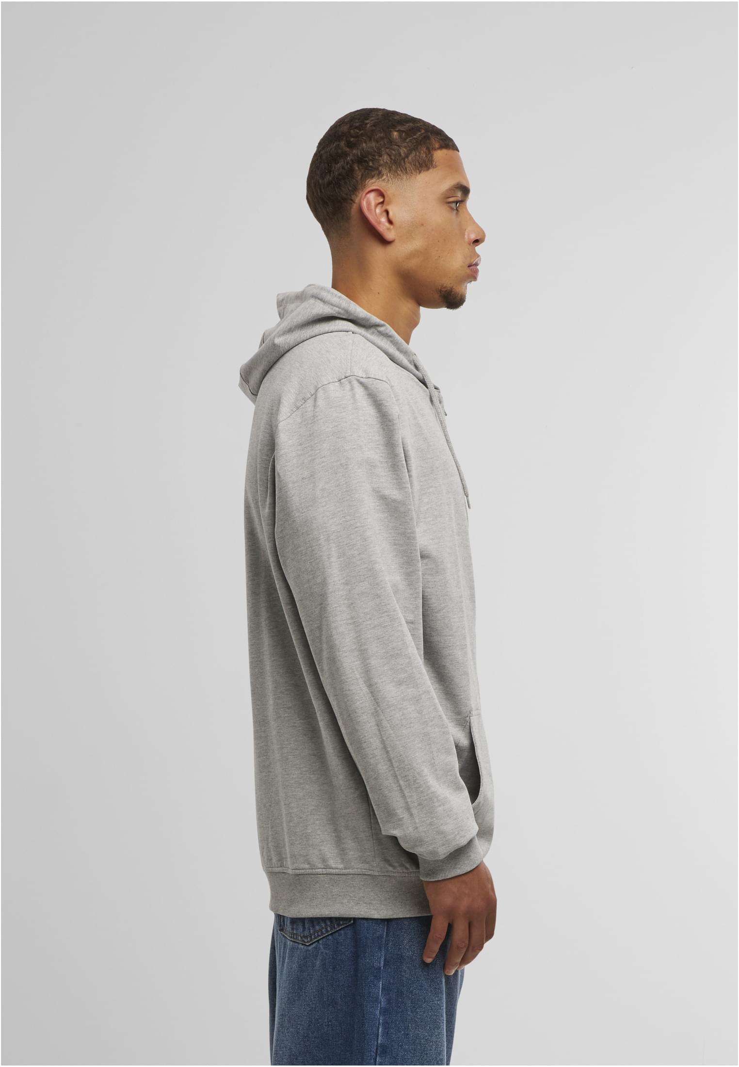 Terry Zip Hoody heather grey | heather grey