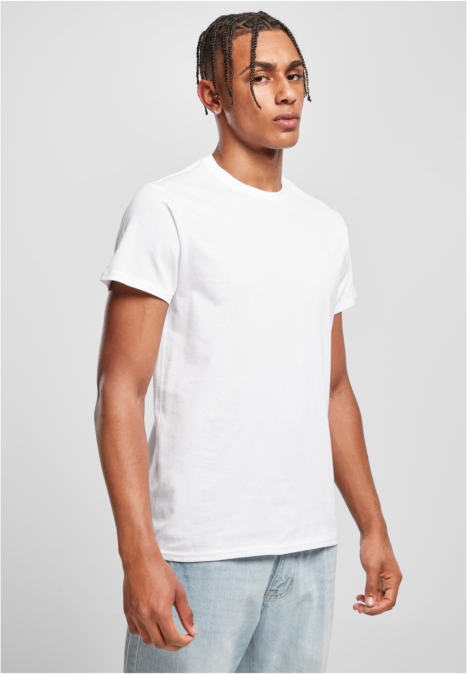 Merch T-Shirt white | white