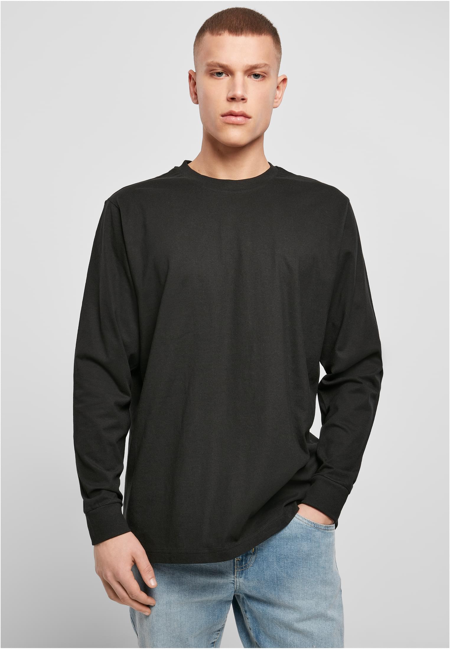 Longsleeve With Cuffrib black | black