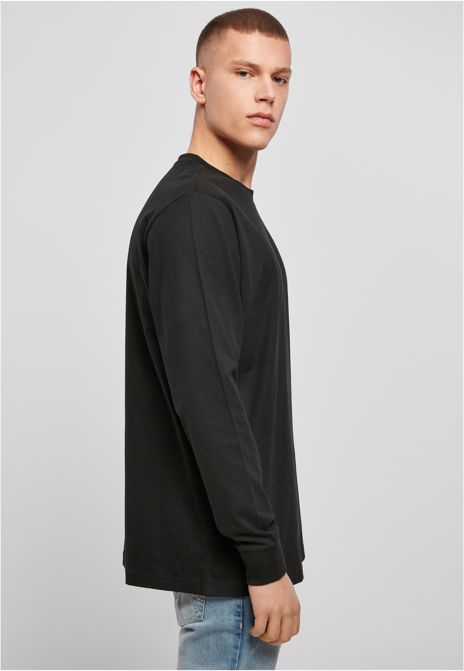Longsleeve With Cuffrib black | black