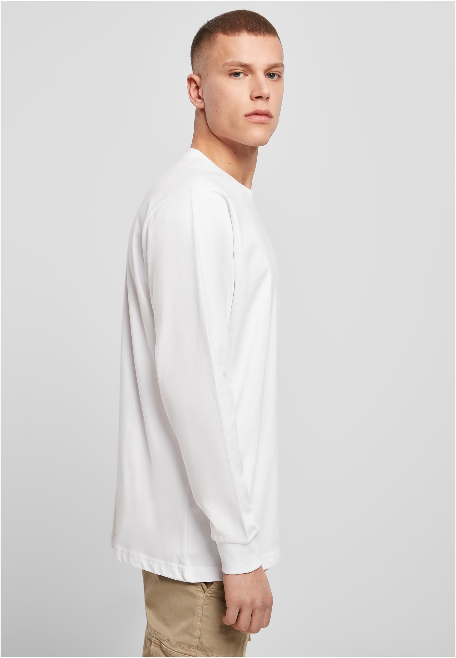 Longsleeve With Cuffrib white | white
