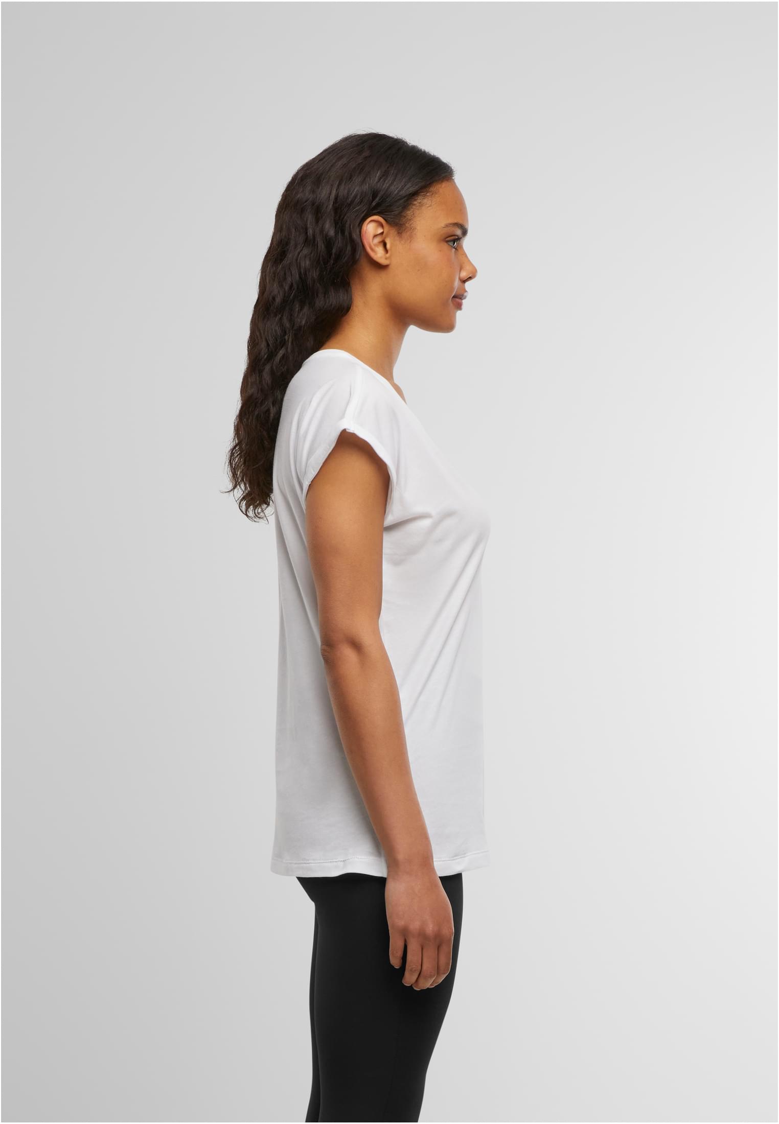 Ladies Basic T-Shirt white | white