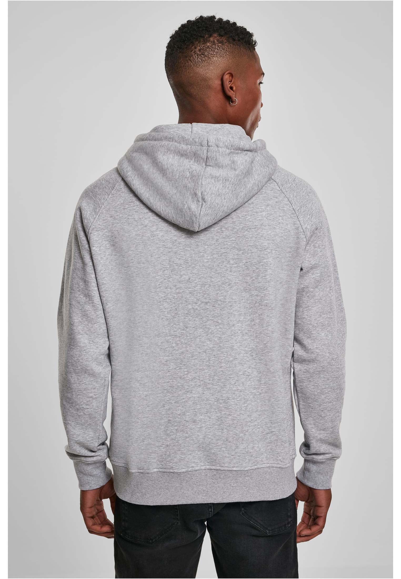 Raglan Sweat Hoody heather grey | heather grey
