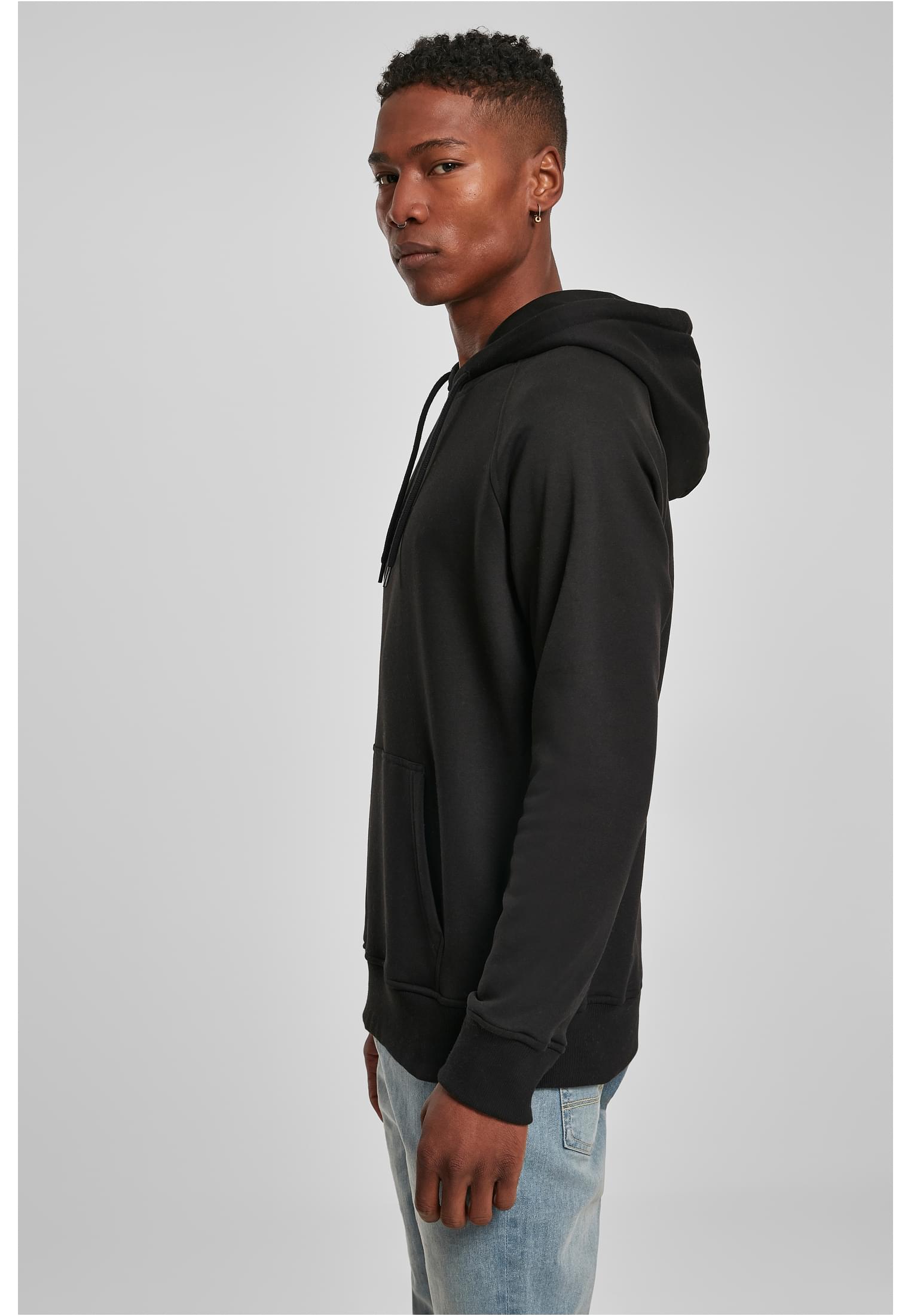 Raglan Sweat Hoody black | black