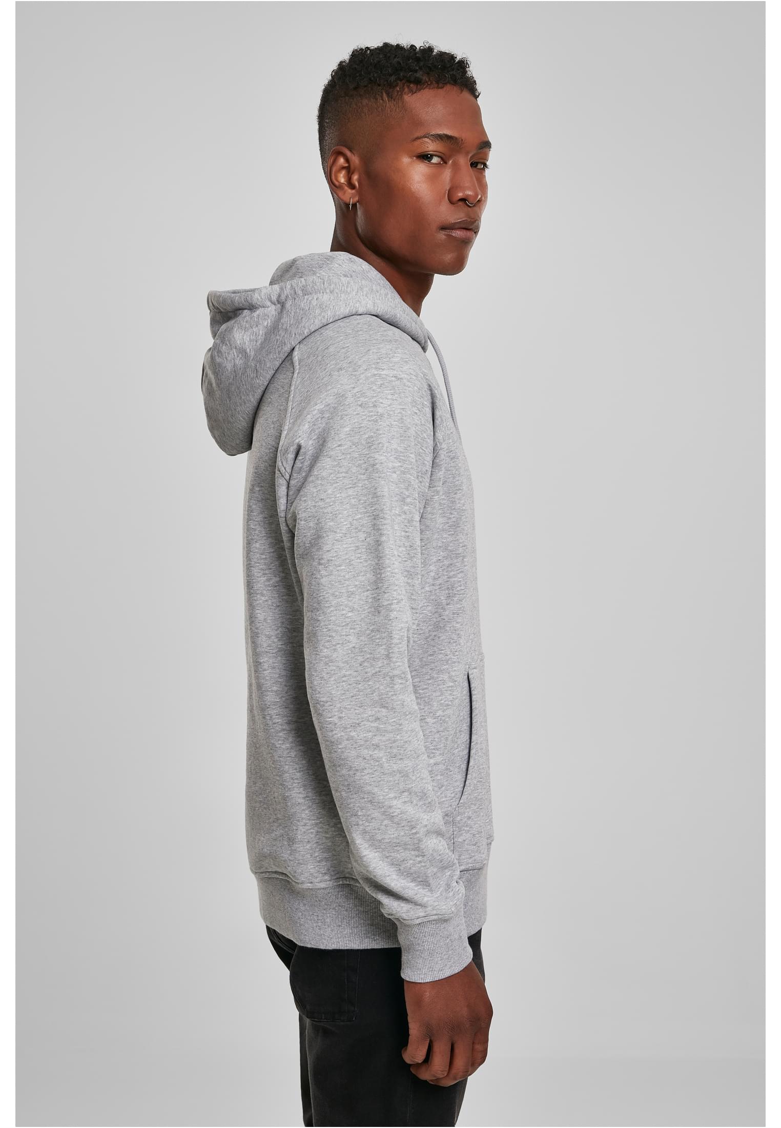 Raglan Sweat Hoody heather grey | heather grey