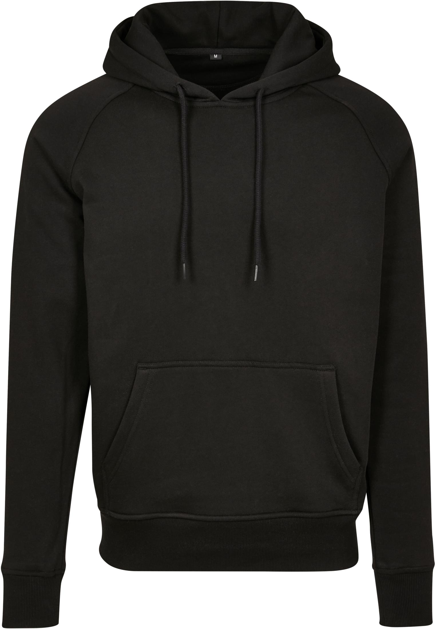 Raglan Sweat Hoody black | black