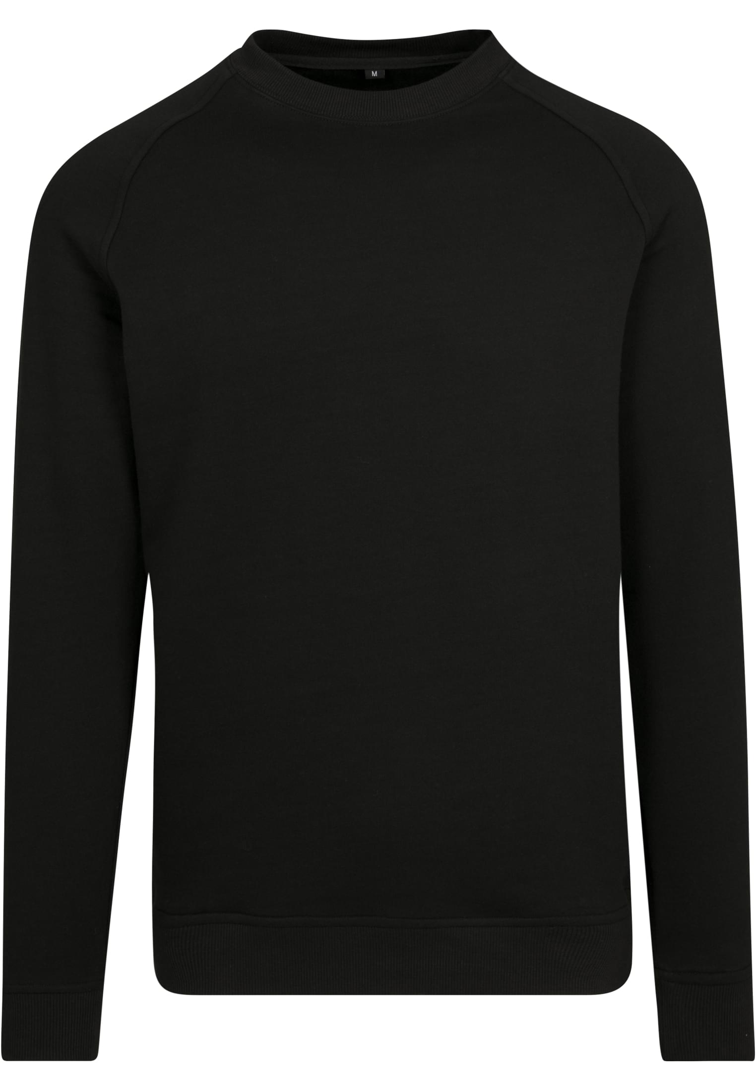 Raglan Sweat Crewneck black | black