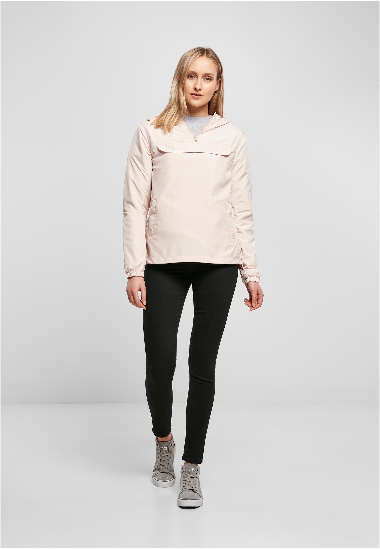Ladies Basic Pull Over Jacket light pink | light pink