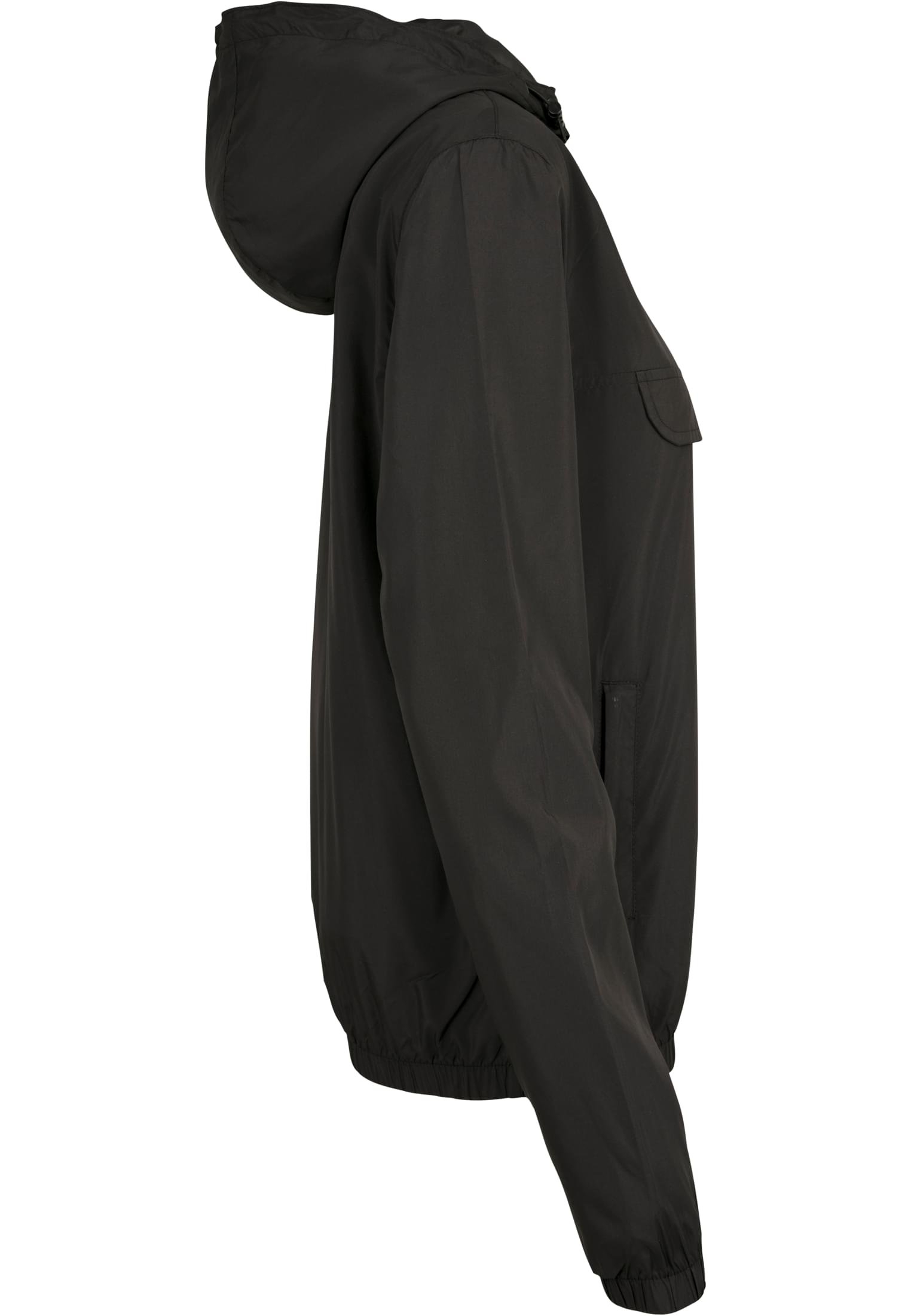 Ladies Basic Pull Over Jacket black | black