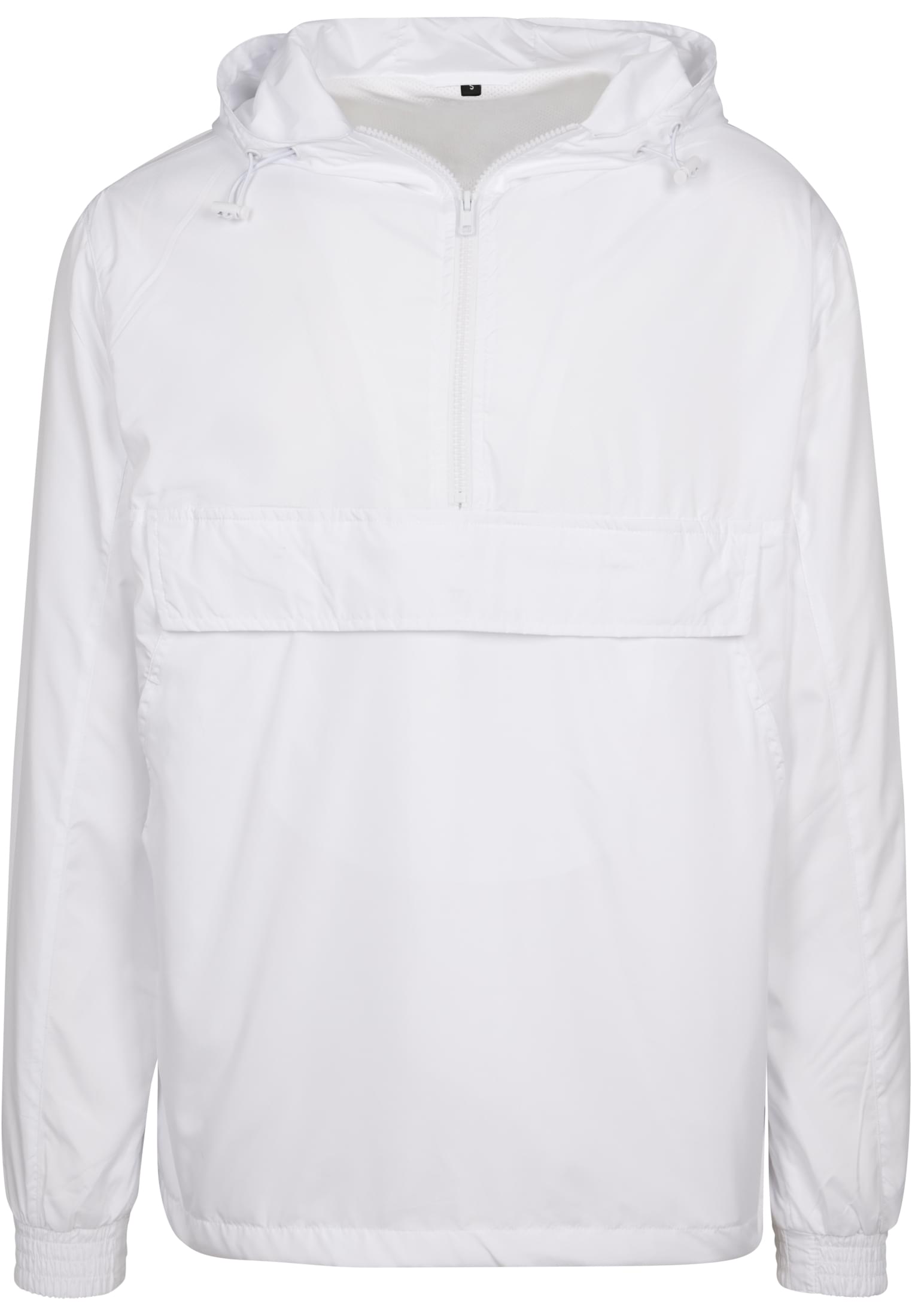 Basic Pull Over Jacket white | white