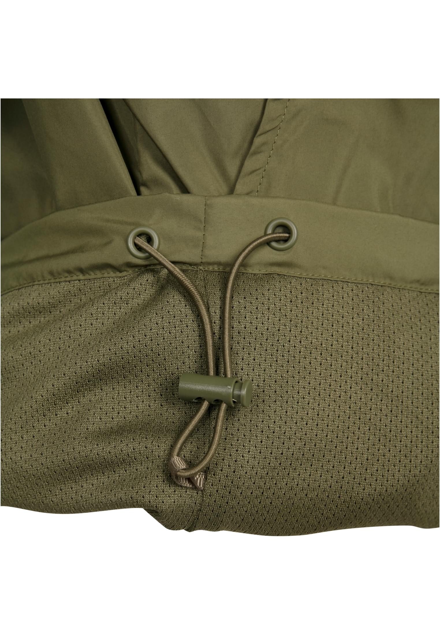 Basic Pull Over Jacket olive | olive