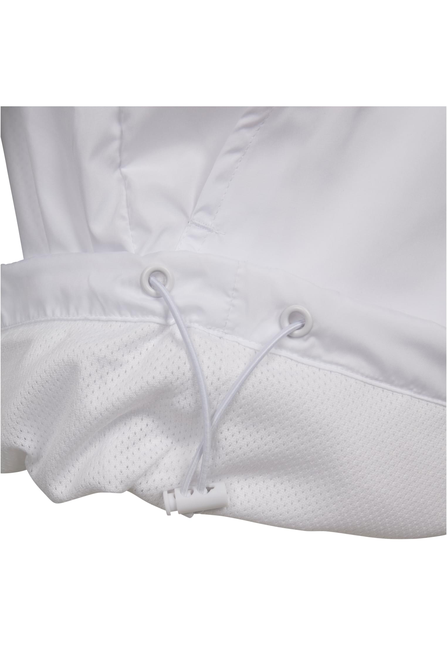 Basic Pull Over Jacket white | white