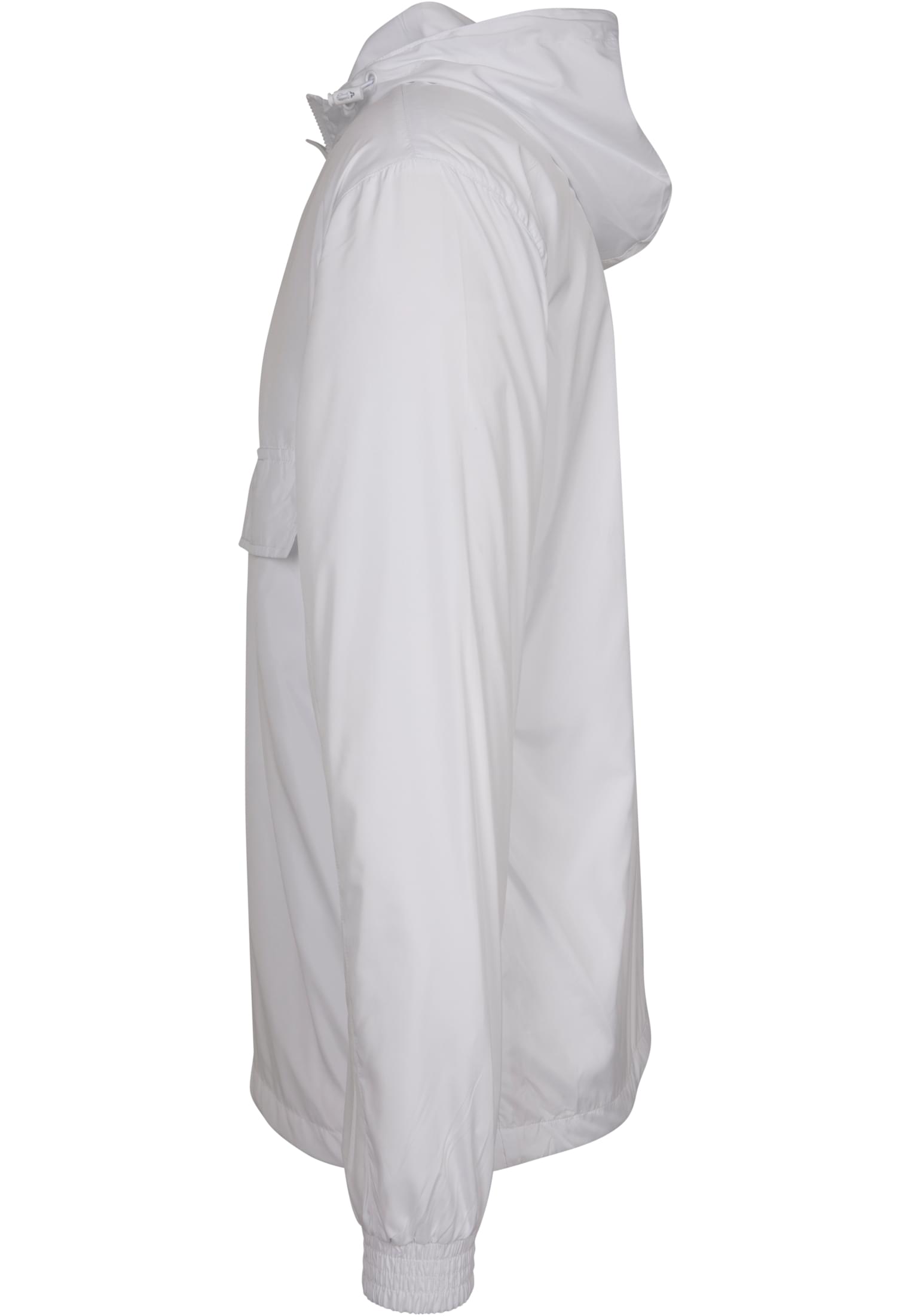Basic Pull Over Jacket white | white