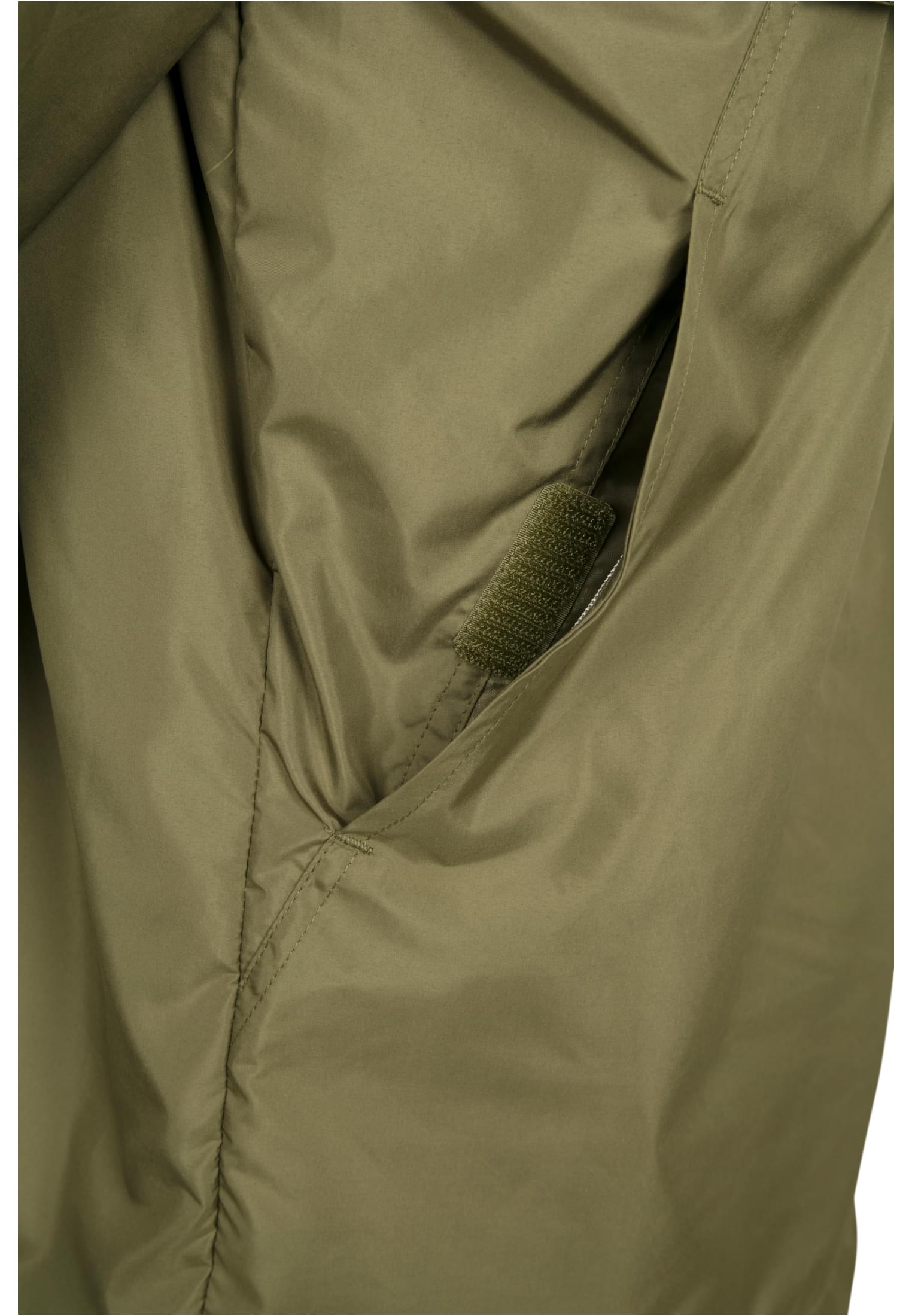 Basic Pull Over Jacket olive | olive
