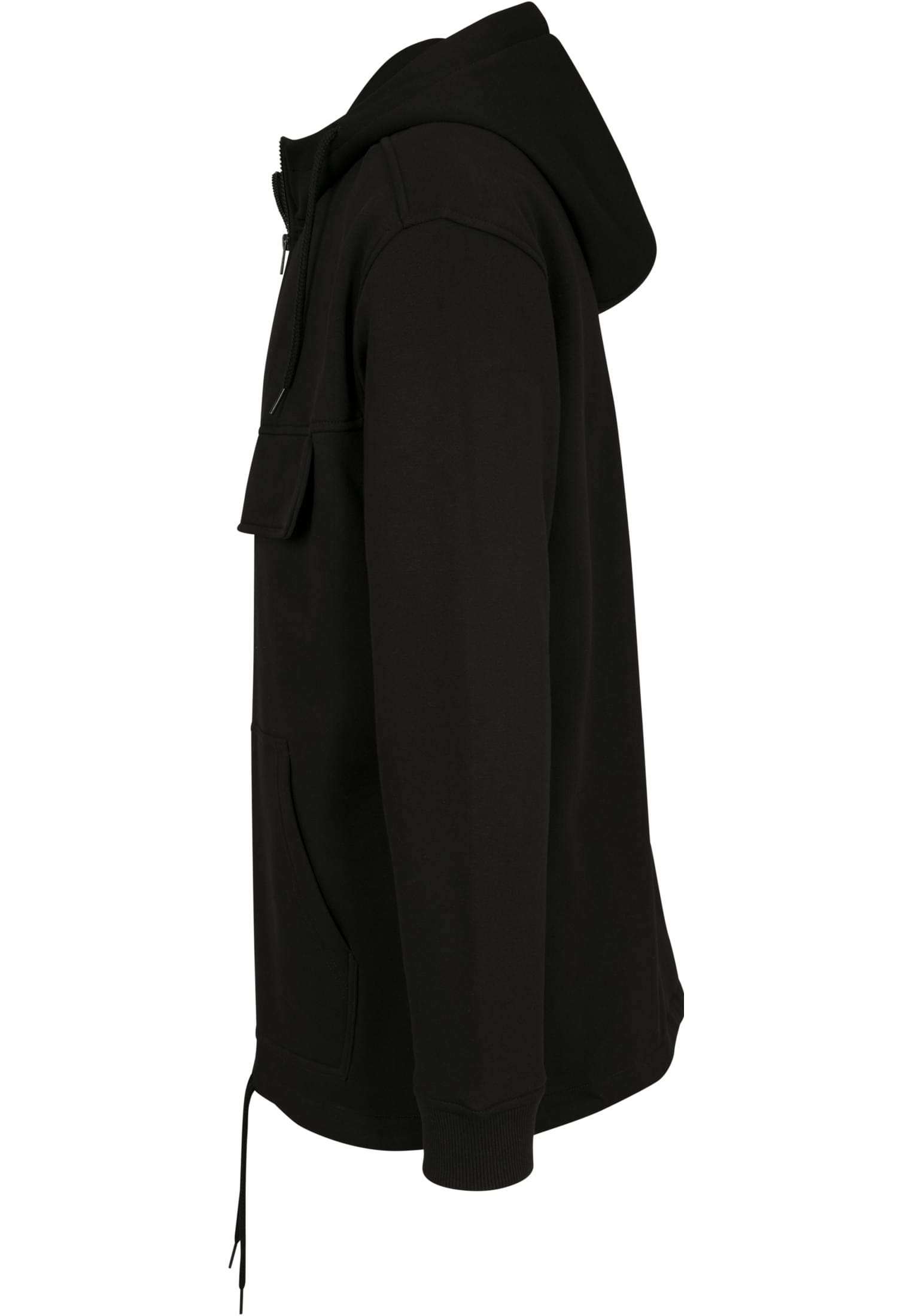 Sweat Pull Over Hoody black | black