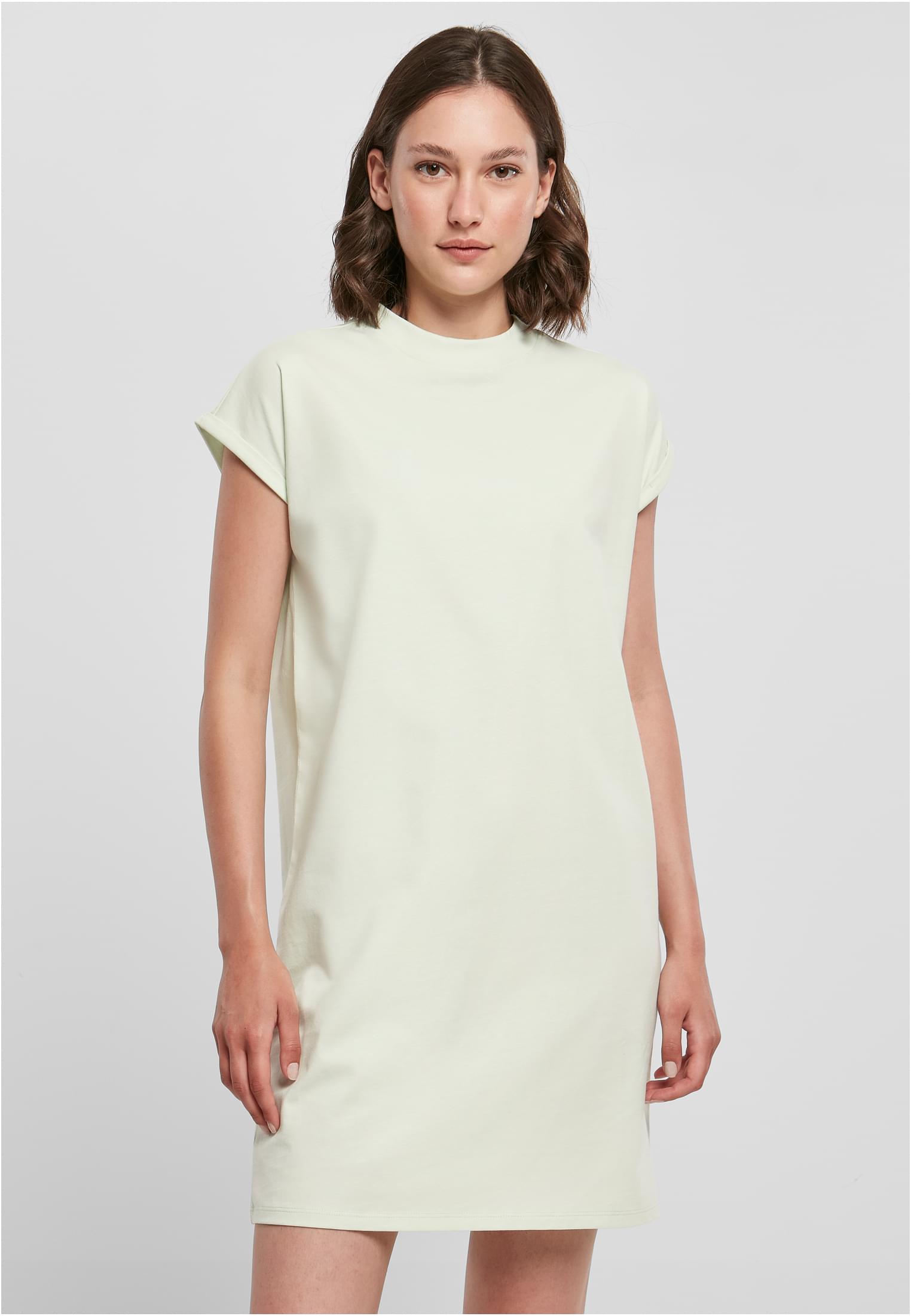 Ladies Turtle Extended Shoulder Dress lightmint | lightmint