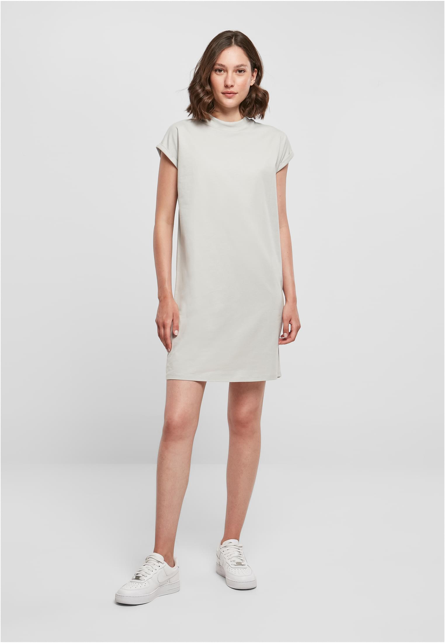 Ladies Turtle Extended Shoulder Dress lightasphalt | lightasphalt