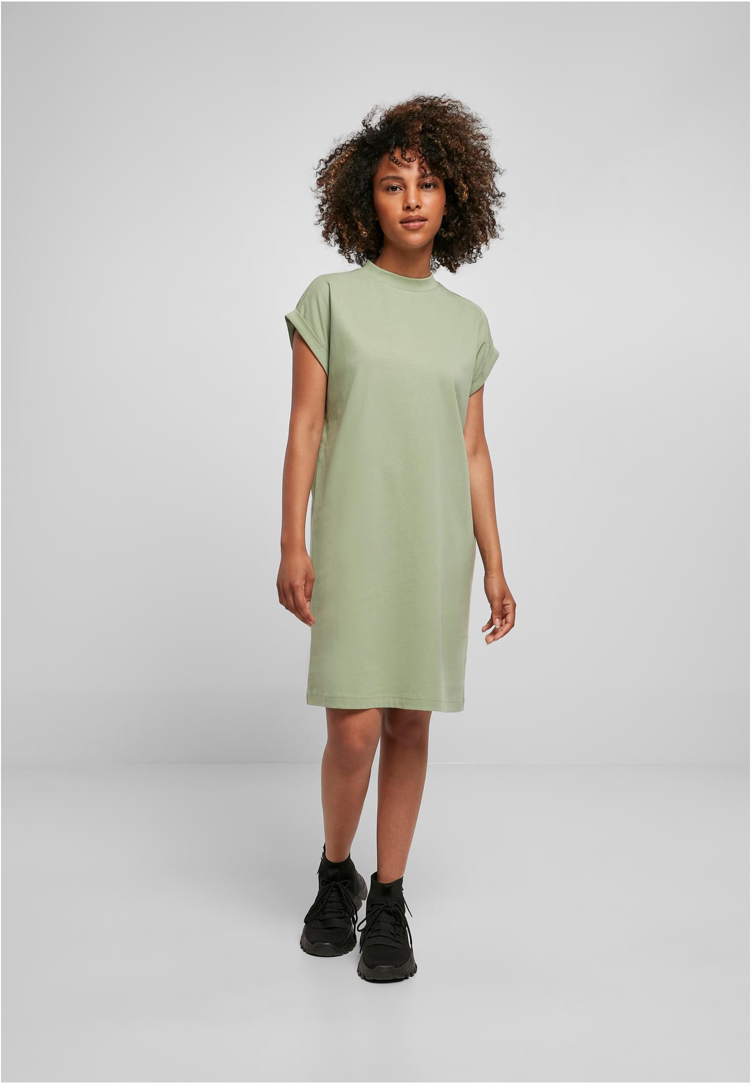 Ladies Turtle Extended Shoulder Dress softsalvia | softsalvia