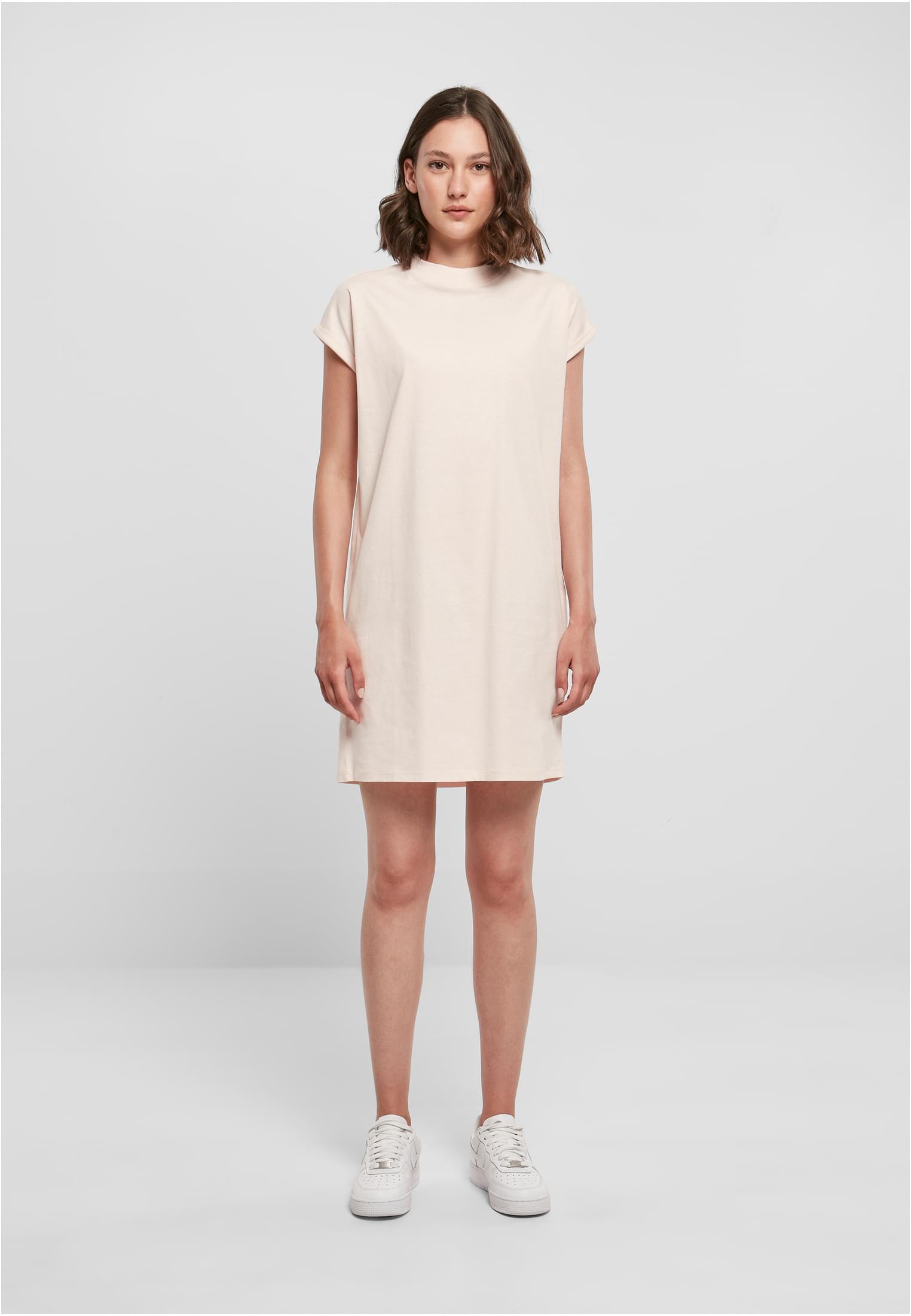 Ladies Turtle Extended Shoulder Dress pink | pink