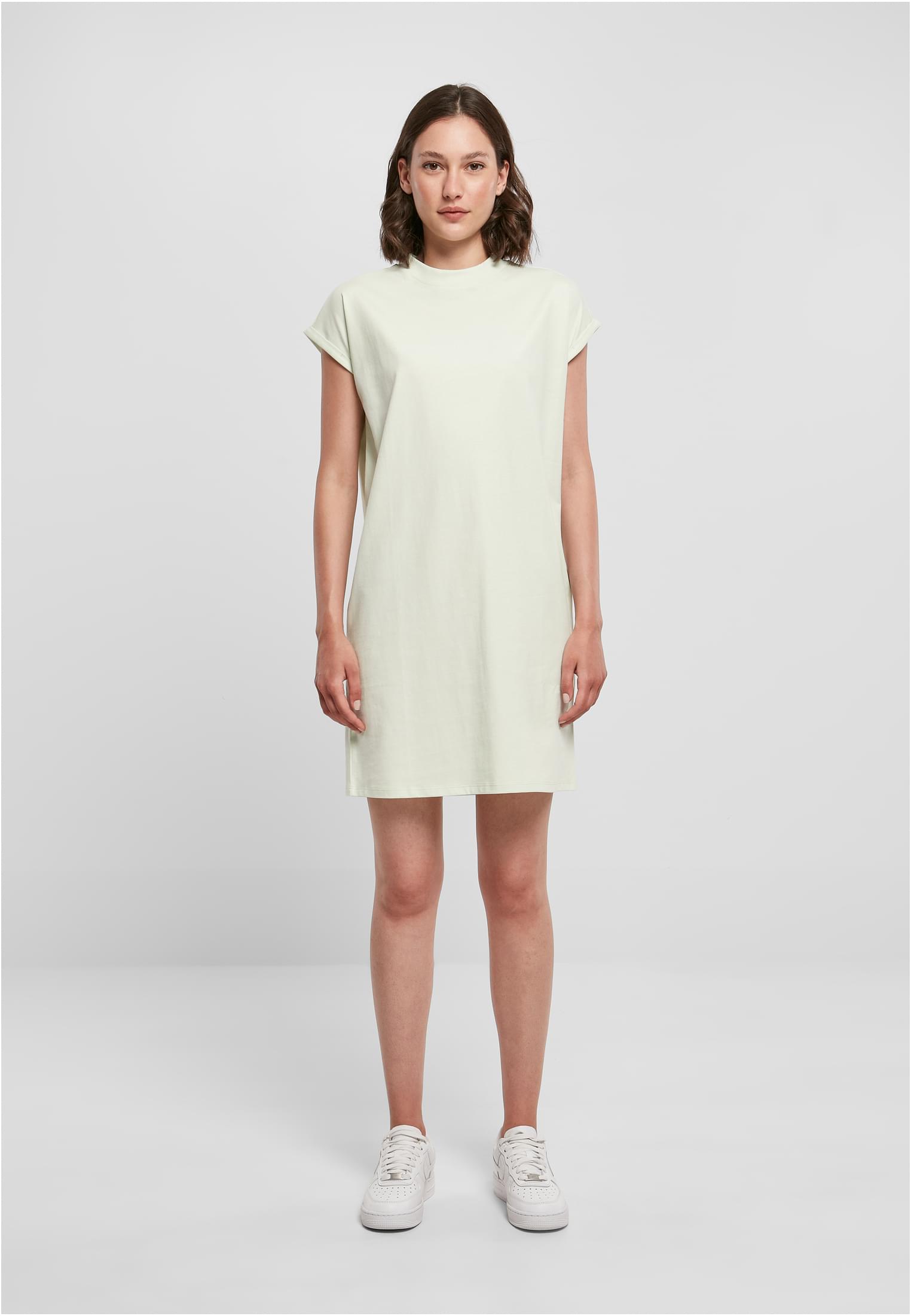 Ladies Turtle Extended Shoulder Dress lightmint | lightmint