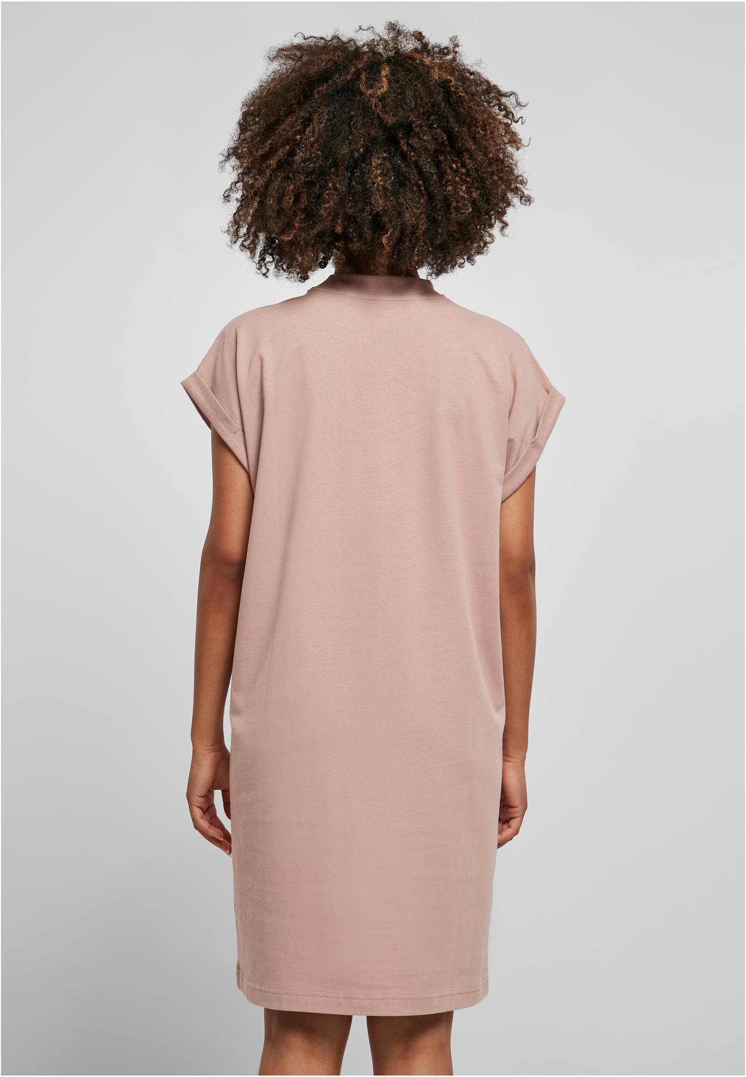 Ladies Turtle Extended Shoulder Dress duskrose | duskrose