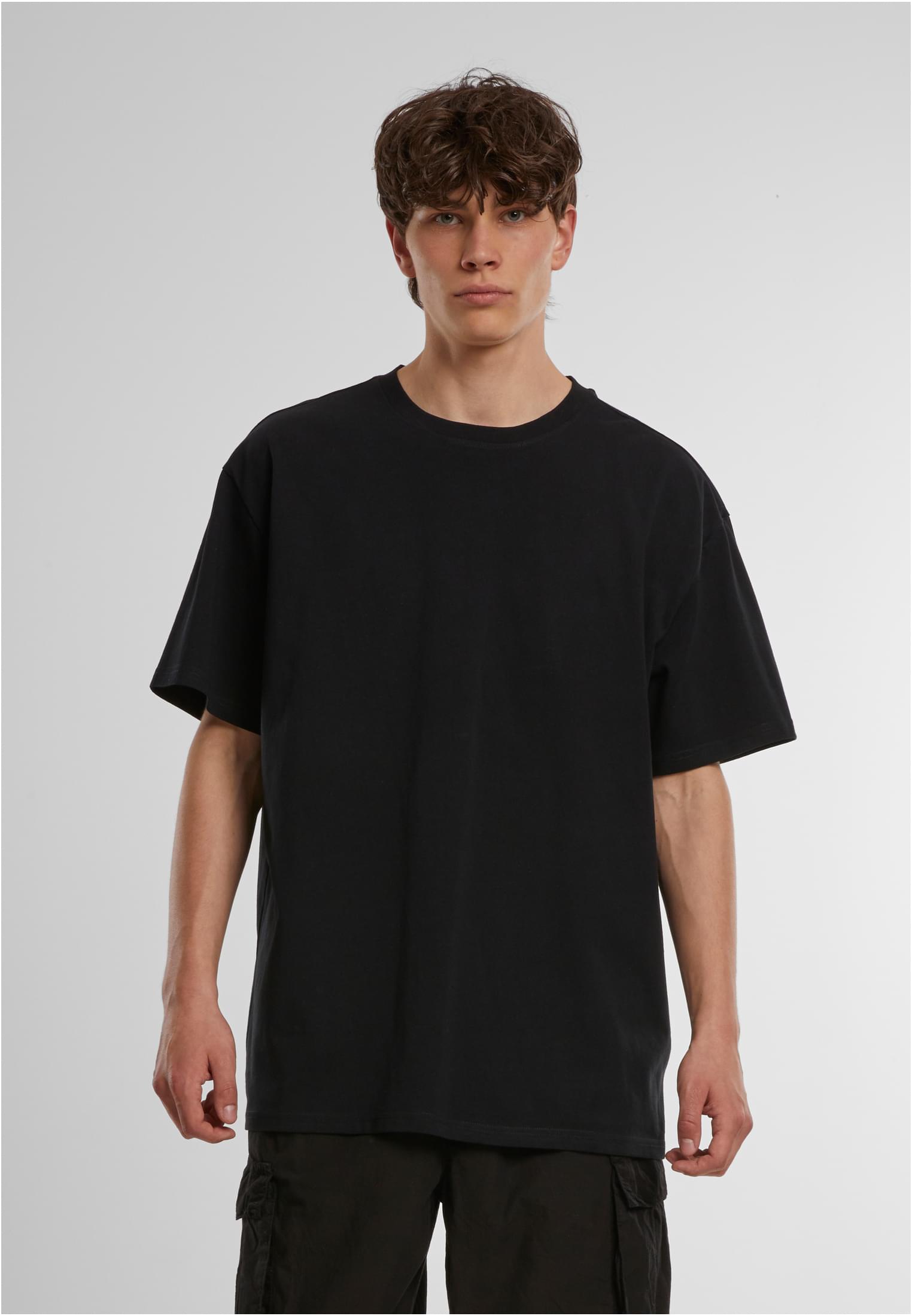 Organic Heavy Oversize Tee black | black