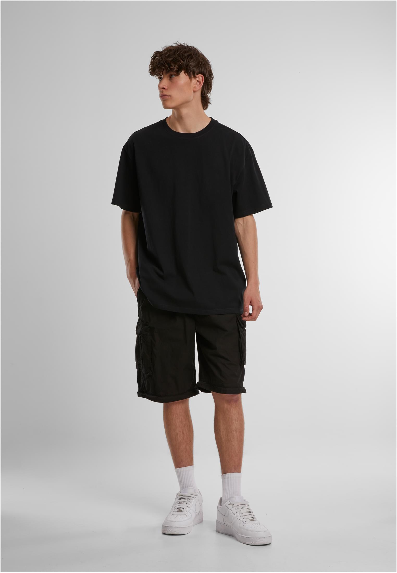 Organic Heavy Oversize Tee black | black