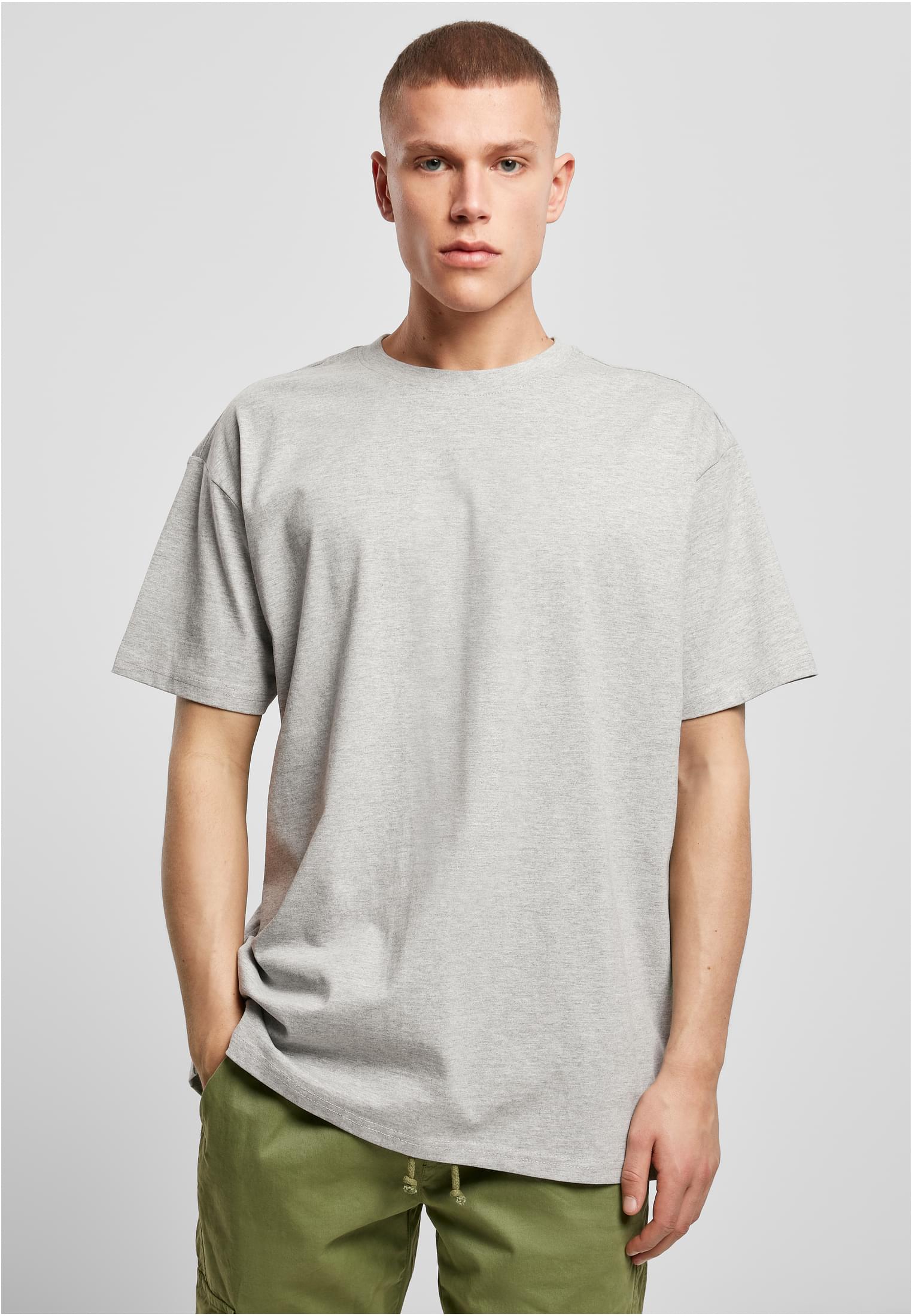 Heavy Oversize Tee grey | grey