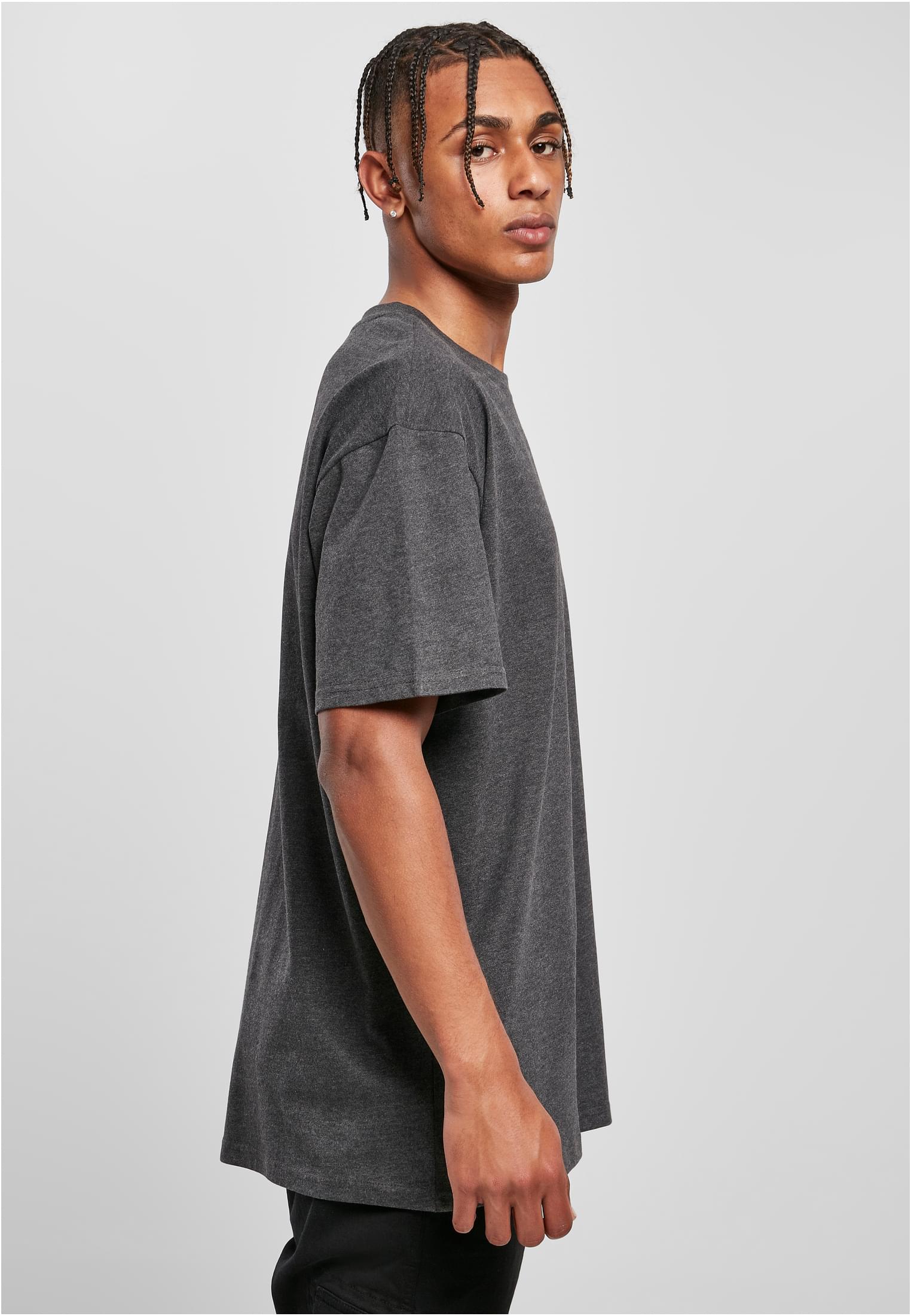 Heavy Oversize Tee charcoal | charcoal