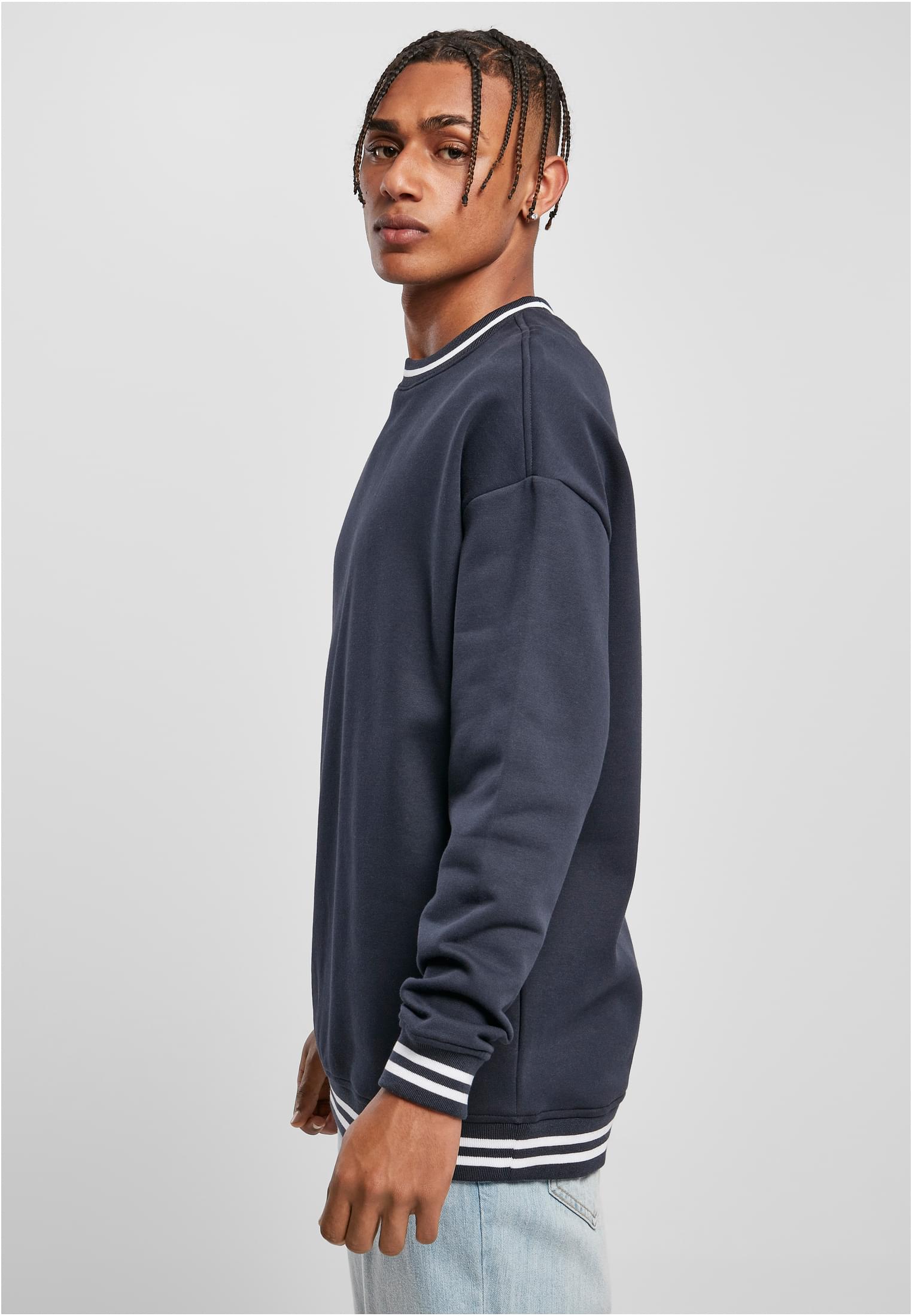 College Sweat Crew navy/white | navy/white