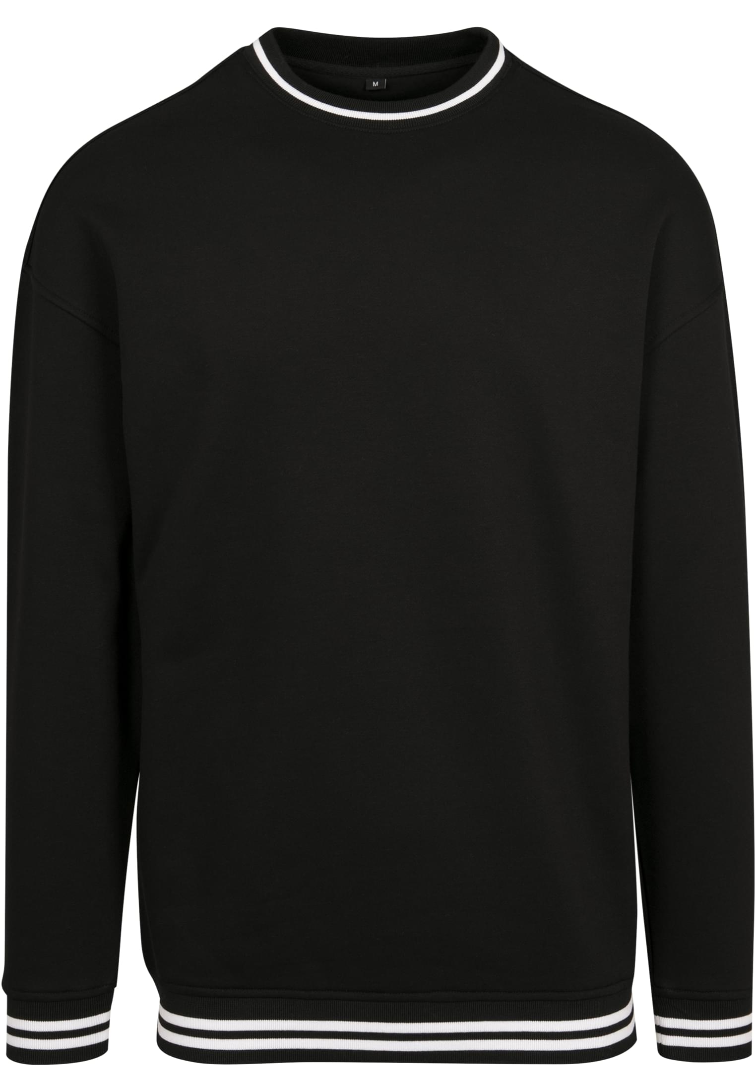 College Sweat Crew black/white | black/white
