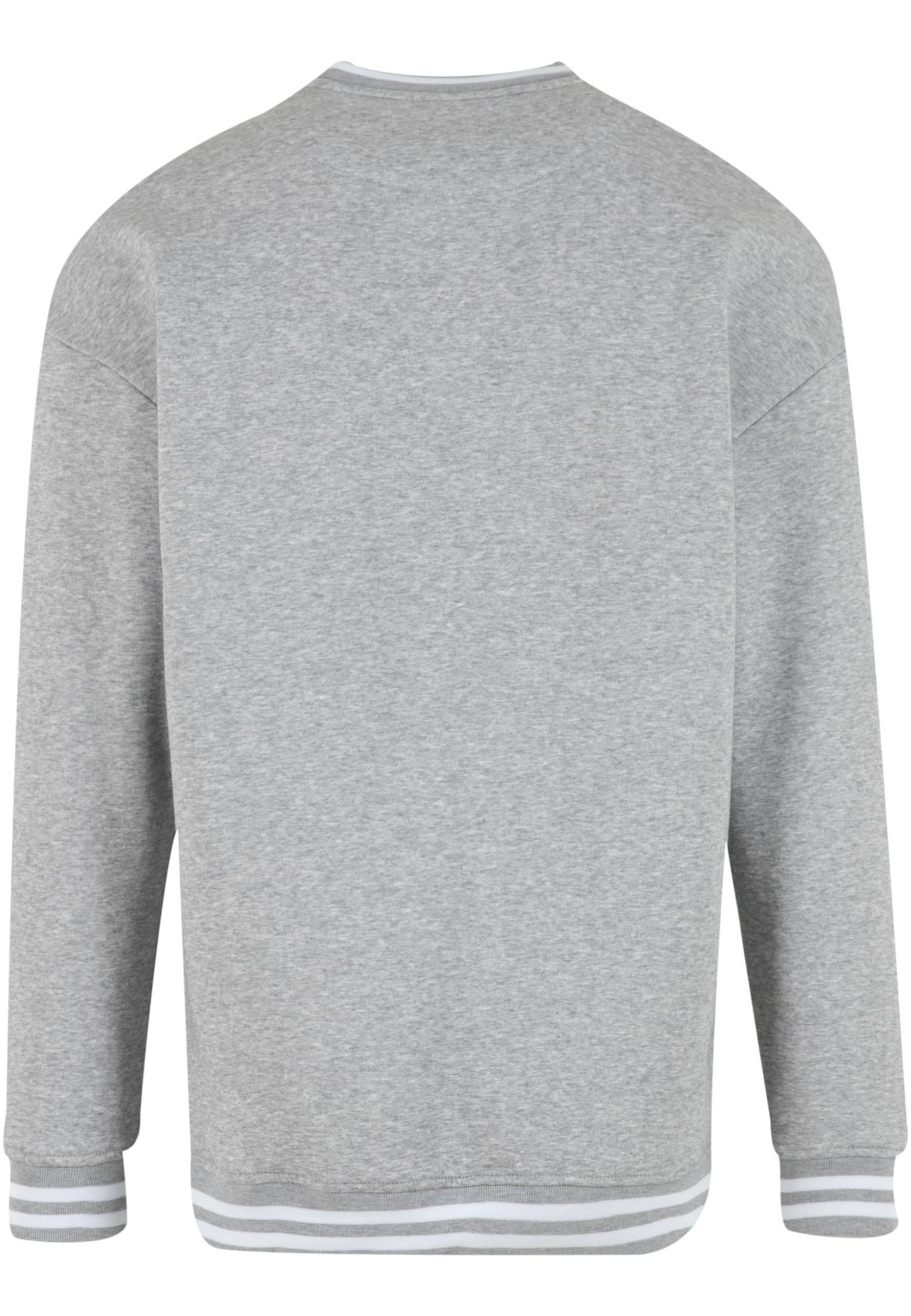 College Sweat Crew heather grey/white | heather grey/white