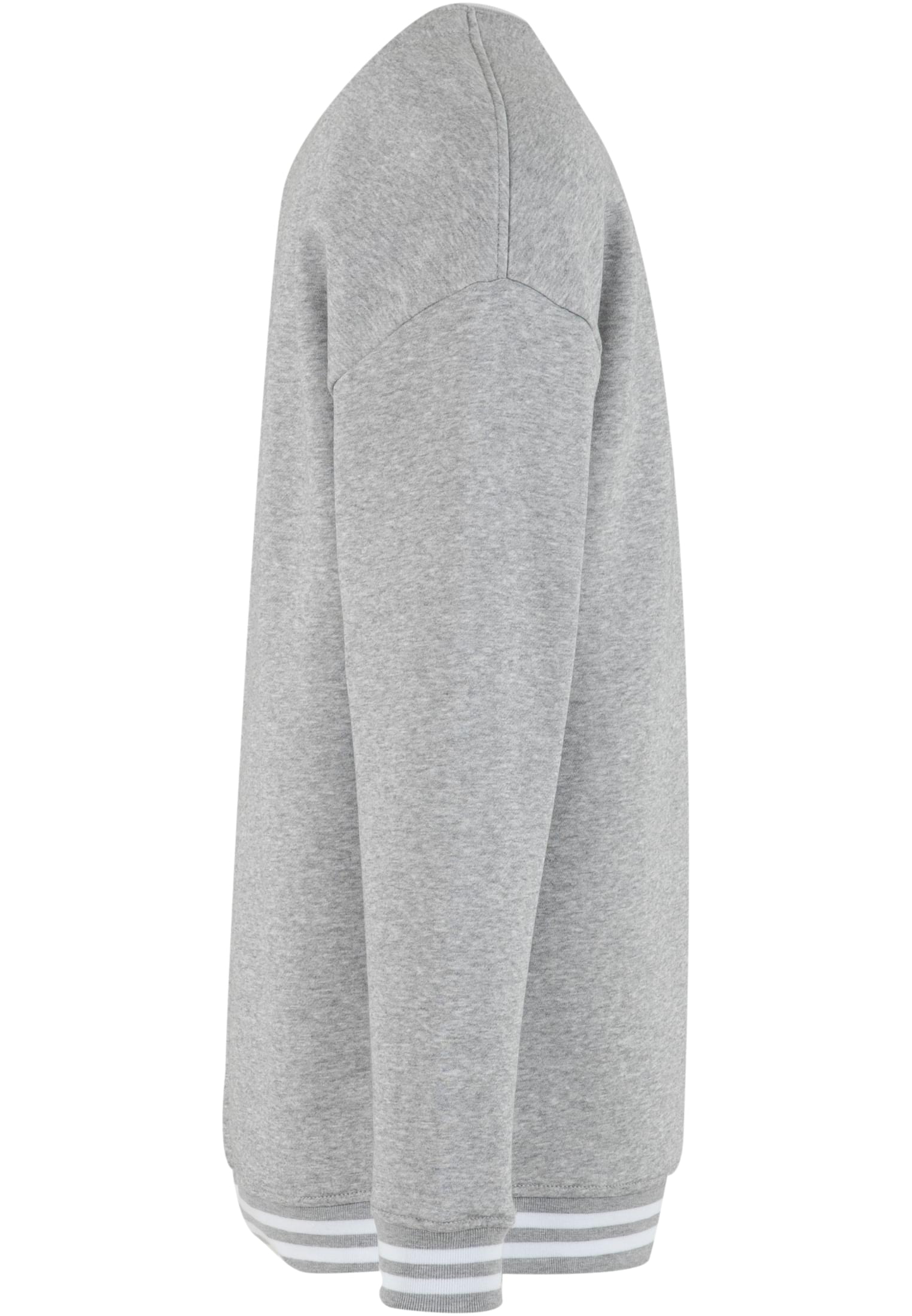 College Sweat Crew heather grey/white | heather grey/white