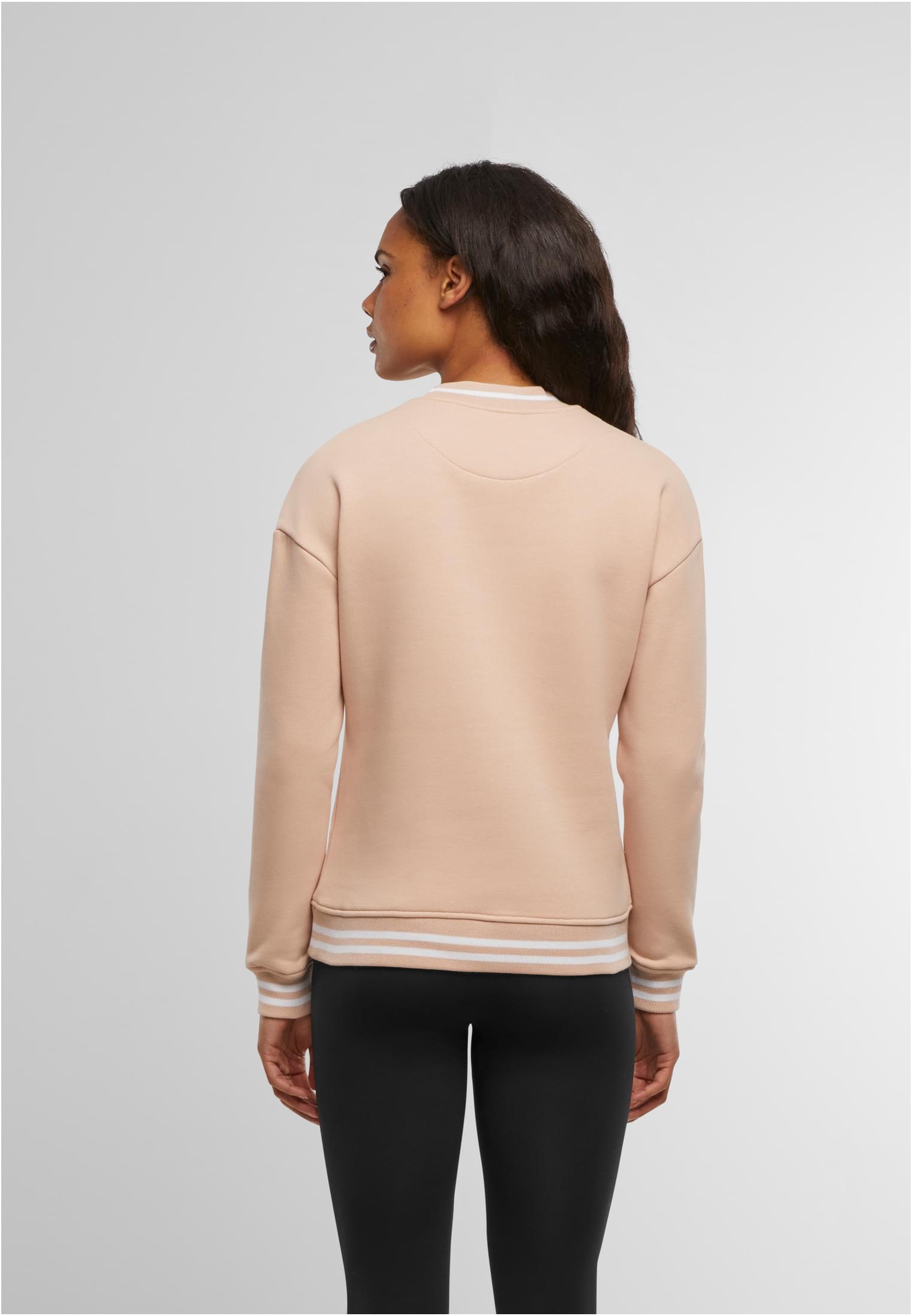 Ladies College Sweat Crew lightrose/white | lightrose/white